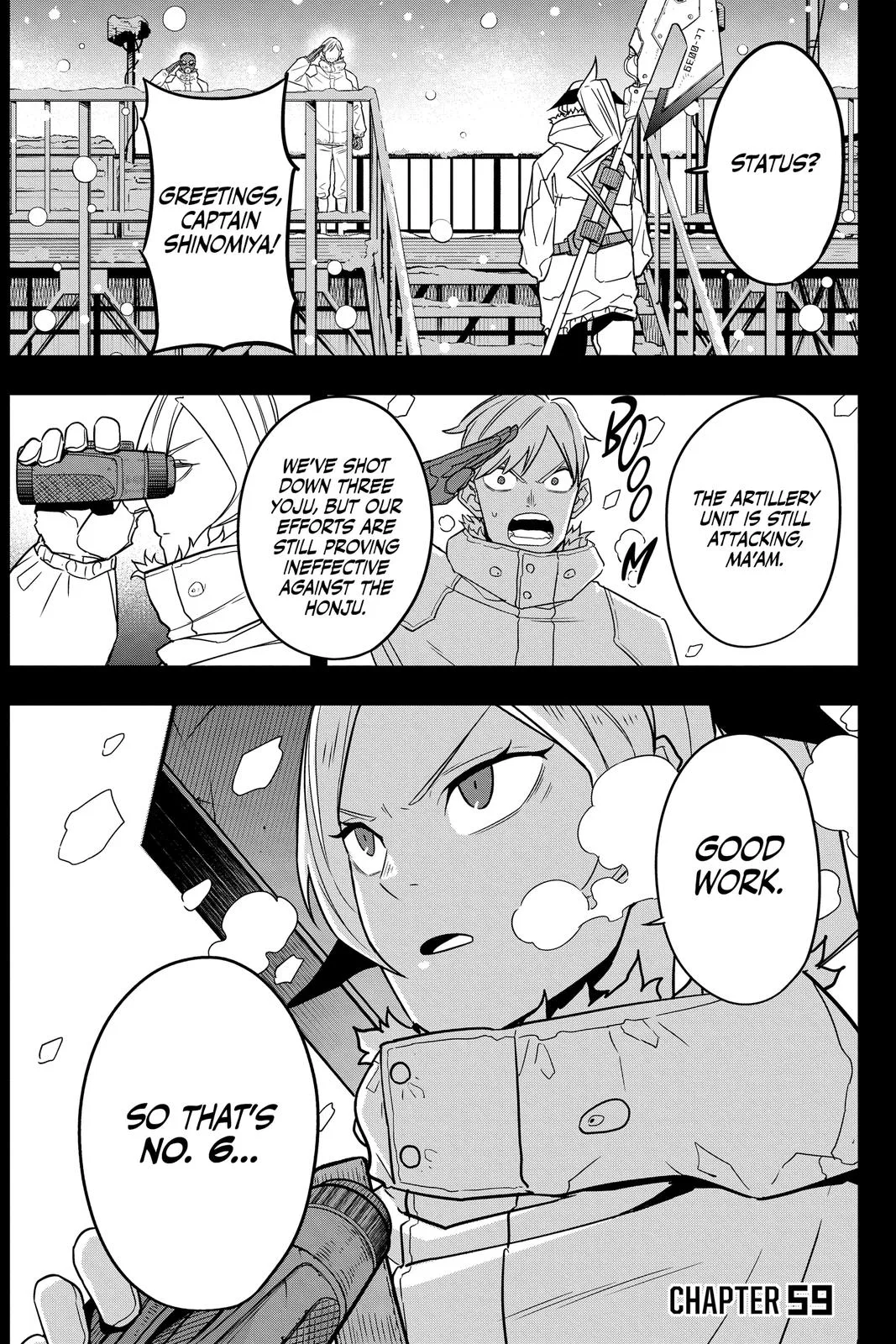 Kaiju No. 8 - Chapter 59 - Page 1