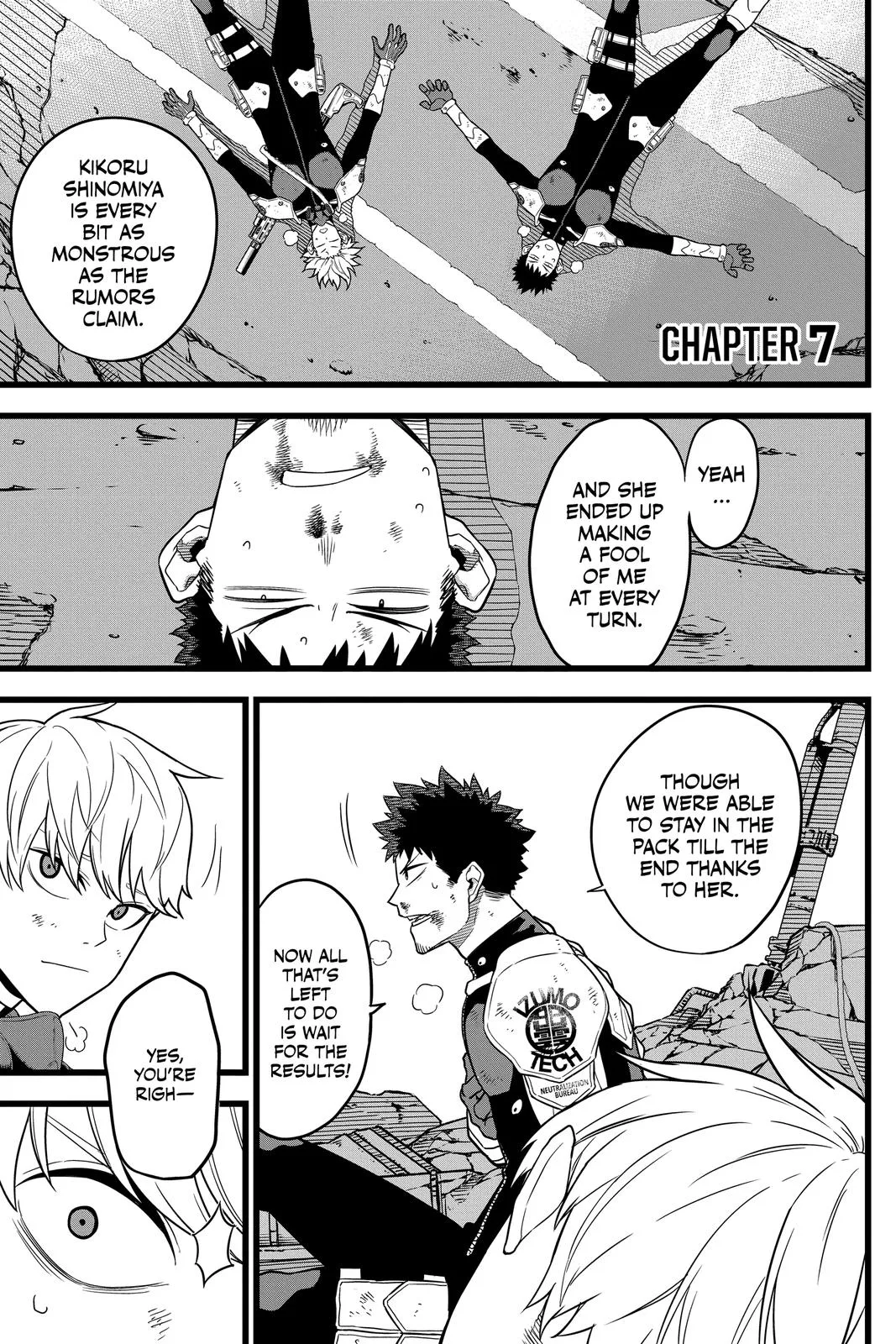 Kaiju No. 8 - Chapter 7 - Page 1