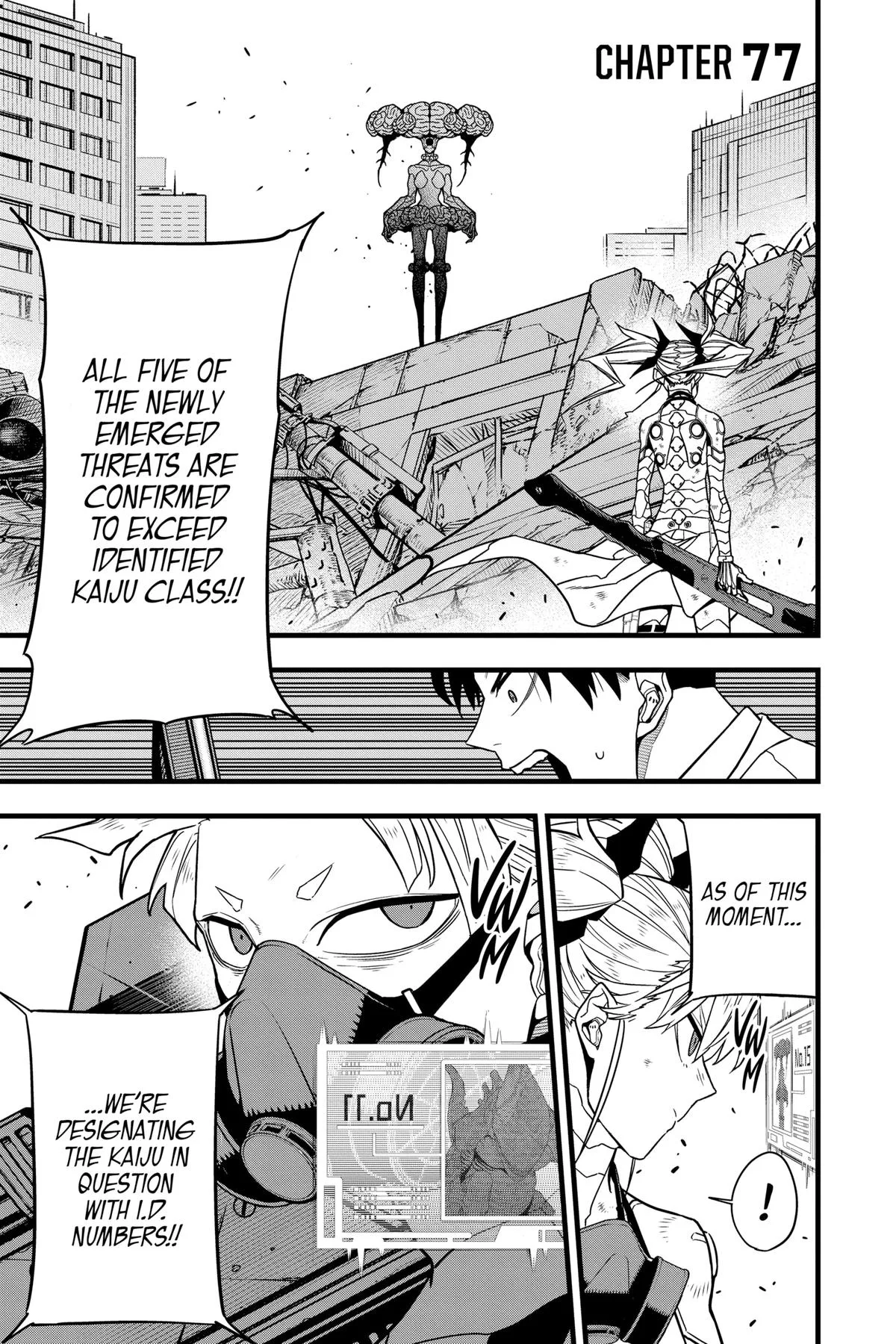 Kaiju No. 8 - Chapter 77 - Page 1