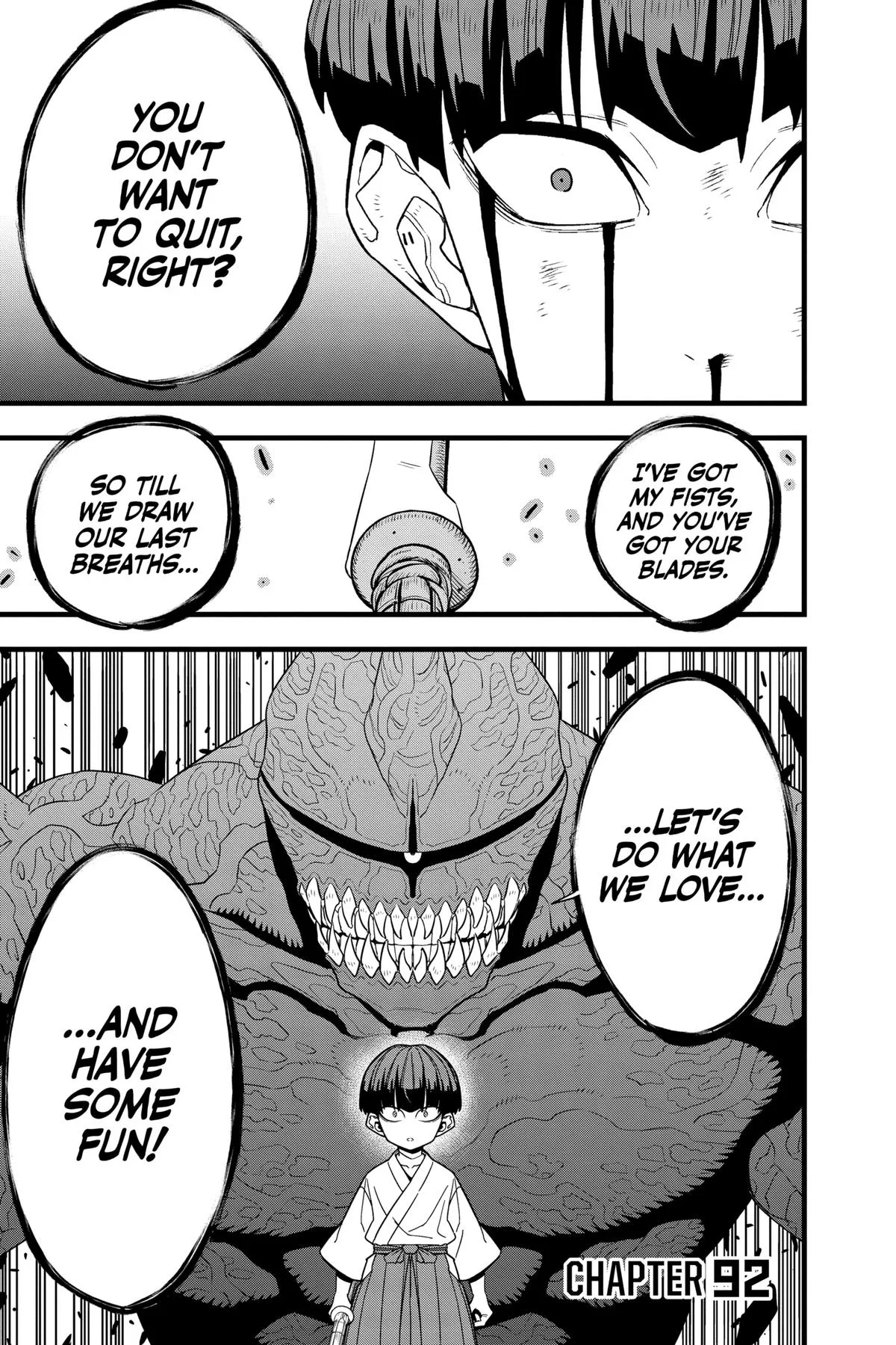 Kaiju No. 8 - Chapter 92 - Page 1