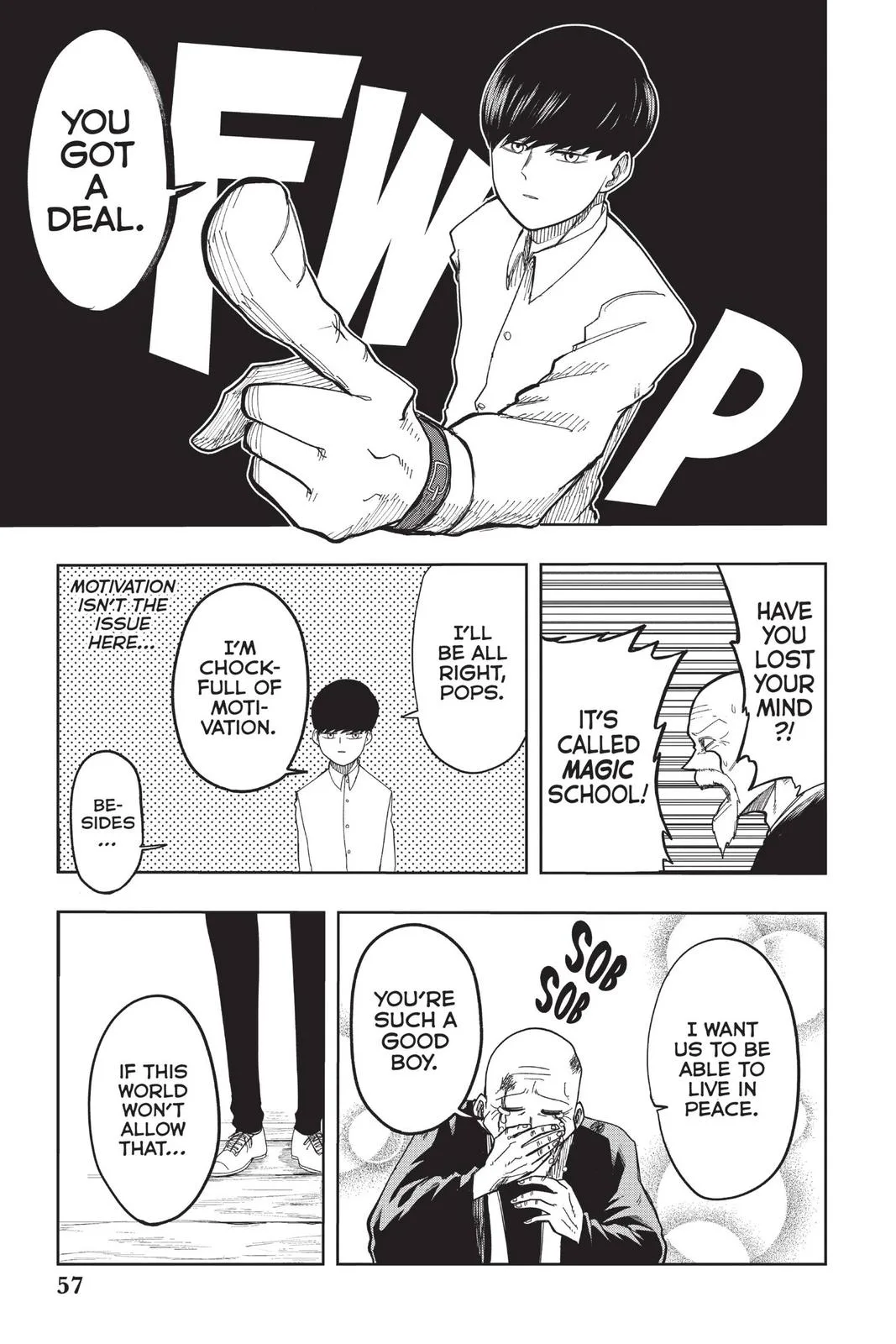Mashle: Magic and Muscles - Chapter 1 - Page 55