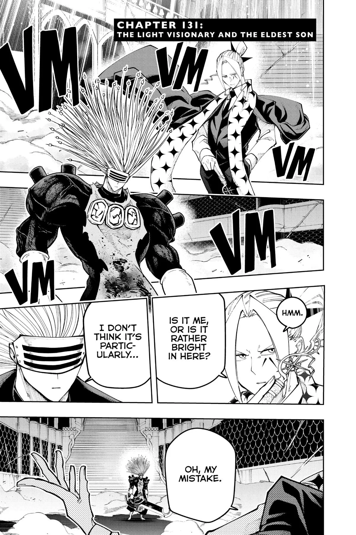 Mashle: Magic and Muscles - Chapter 131 - Page 1