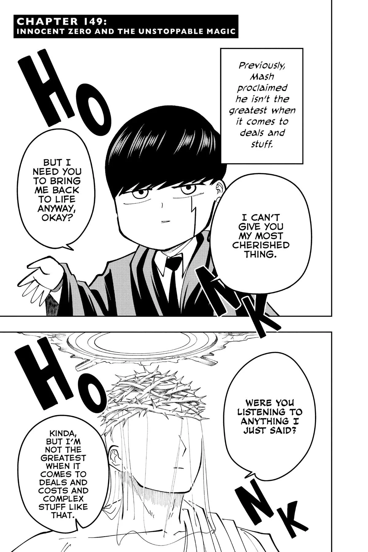 Mashle: Magic and Muscles - Chapter 149 - Page 1