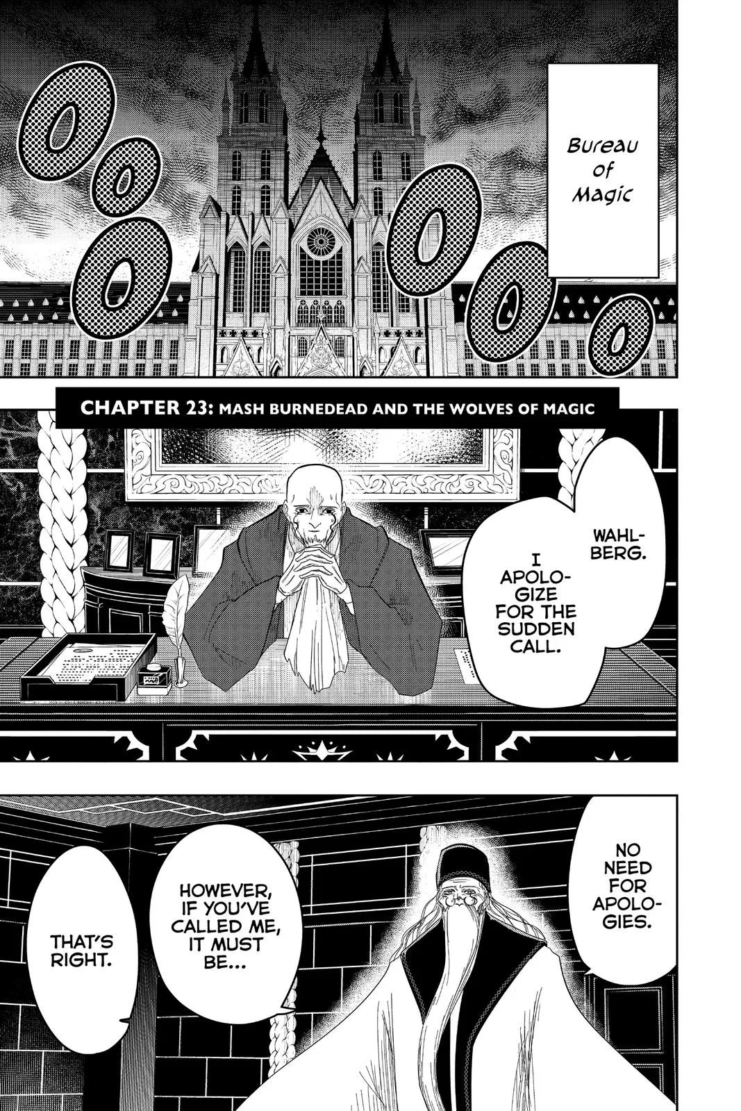 Mashle: Magic and Muscles - Chapter 23 - Page 1
