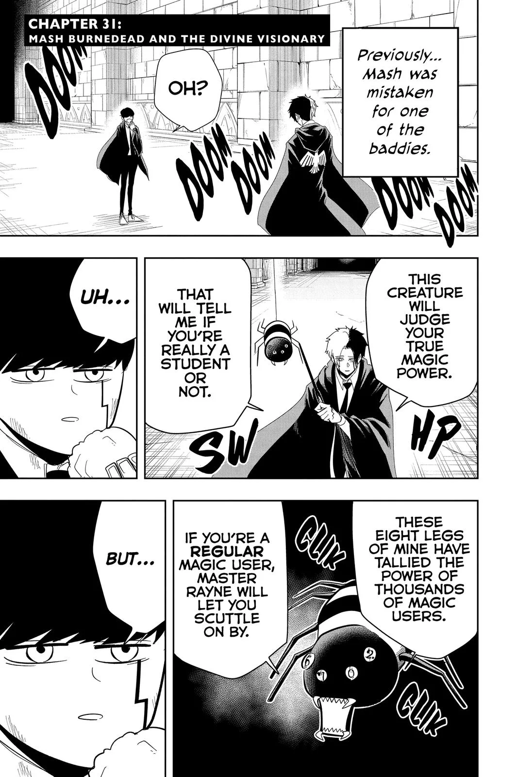 Mashle: Magic and Muscles - Chapter 31 - Page 1