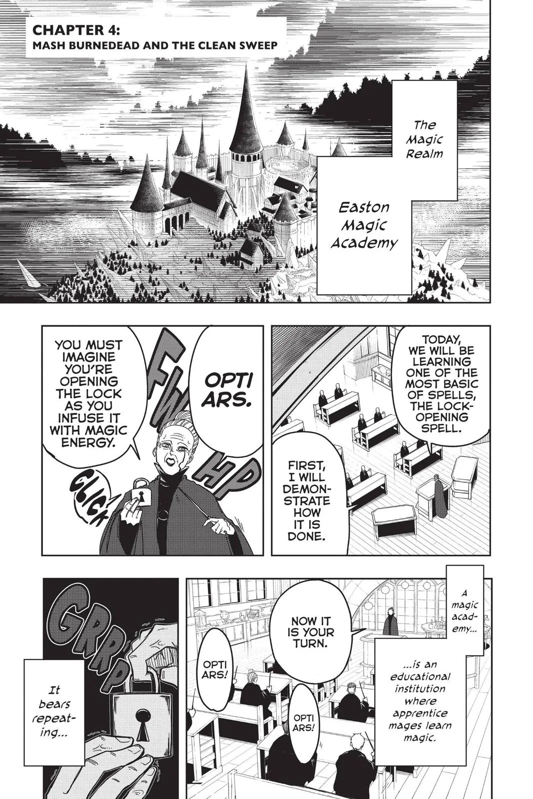 Mashle: Magic and Muscles - Chapter 4 - Page 1