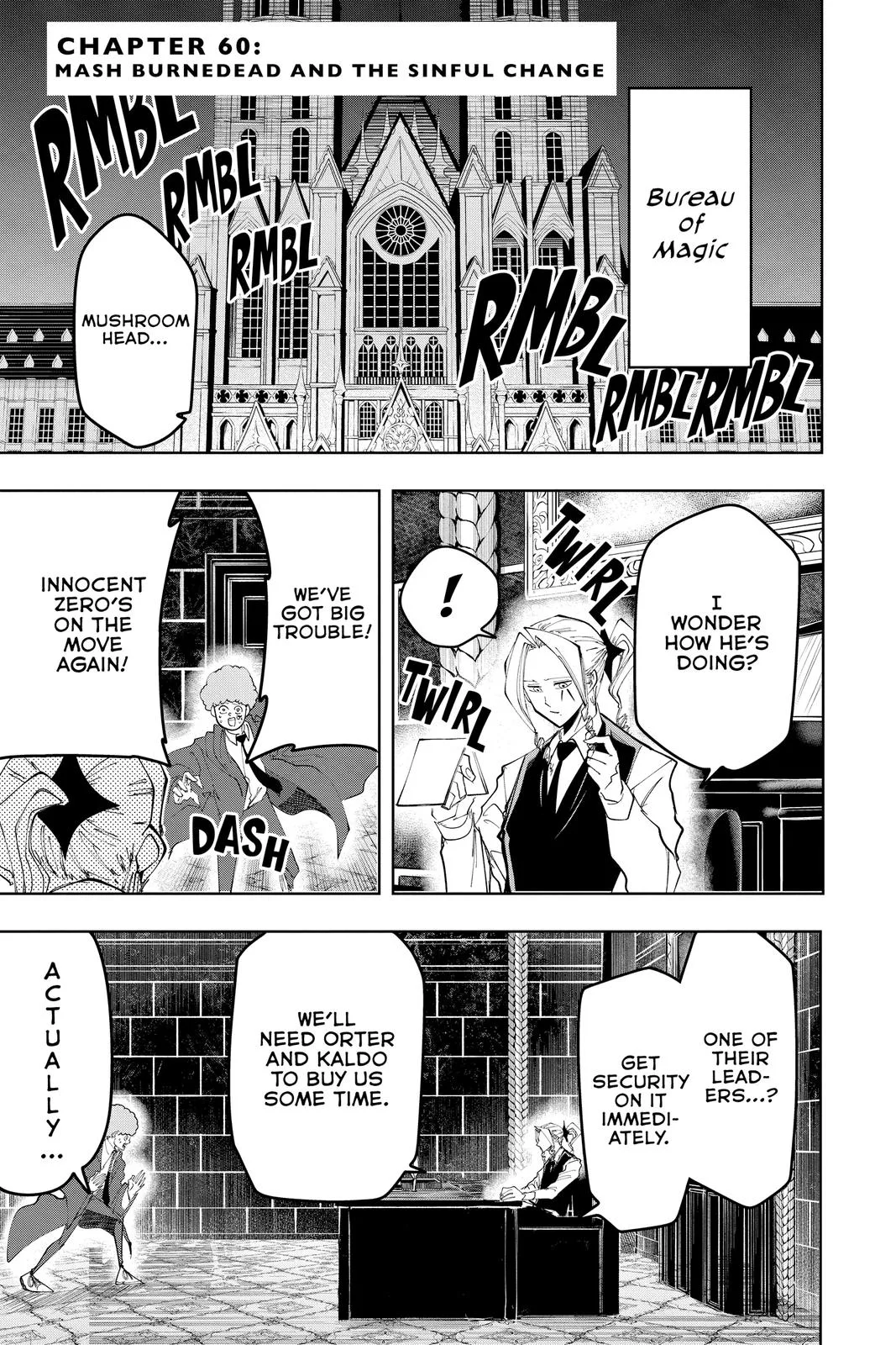 Mashle: Magic and Muscles - Chapter 60 - Page 1