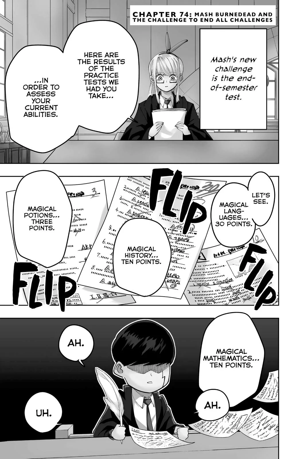 Mashle: Magic and Muscles - Chapter 74 - Page 1