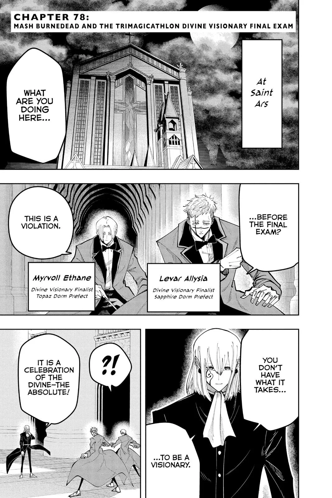 Mashle: Magic and Muscles - Chapter 78 - Page 1