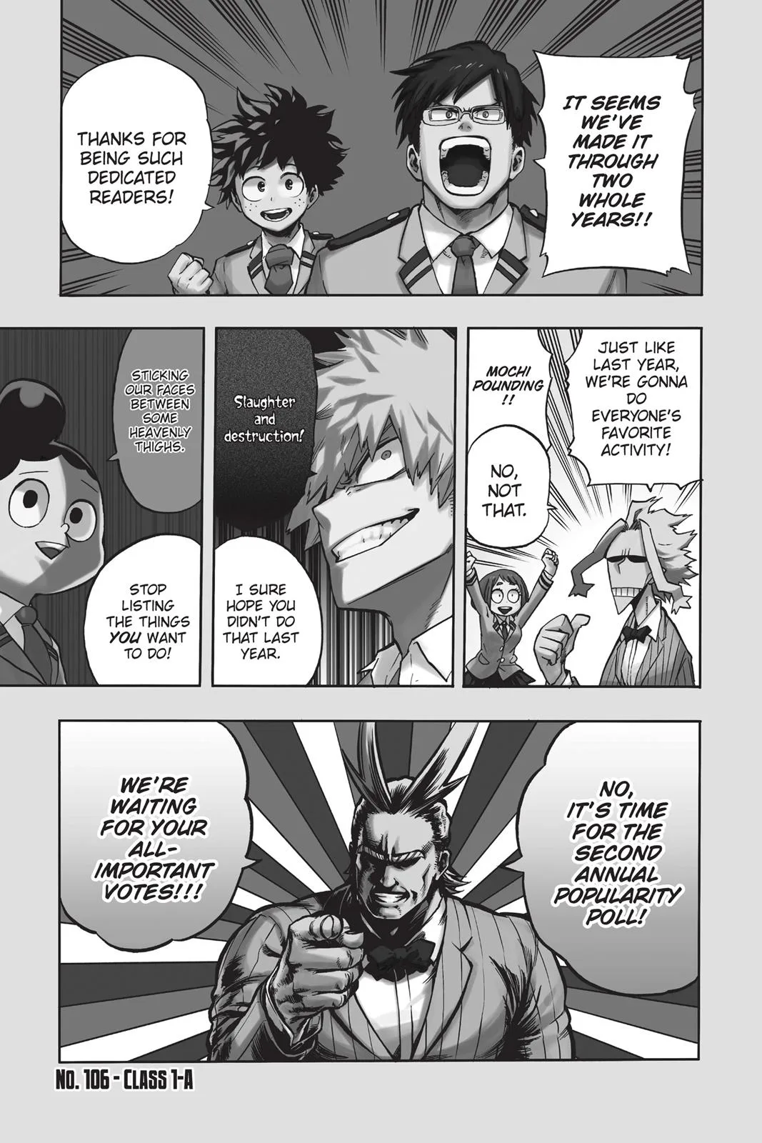 My Hero Academia - Chapter 106 - Page 1