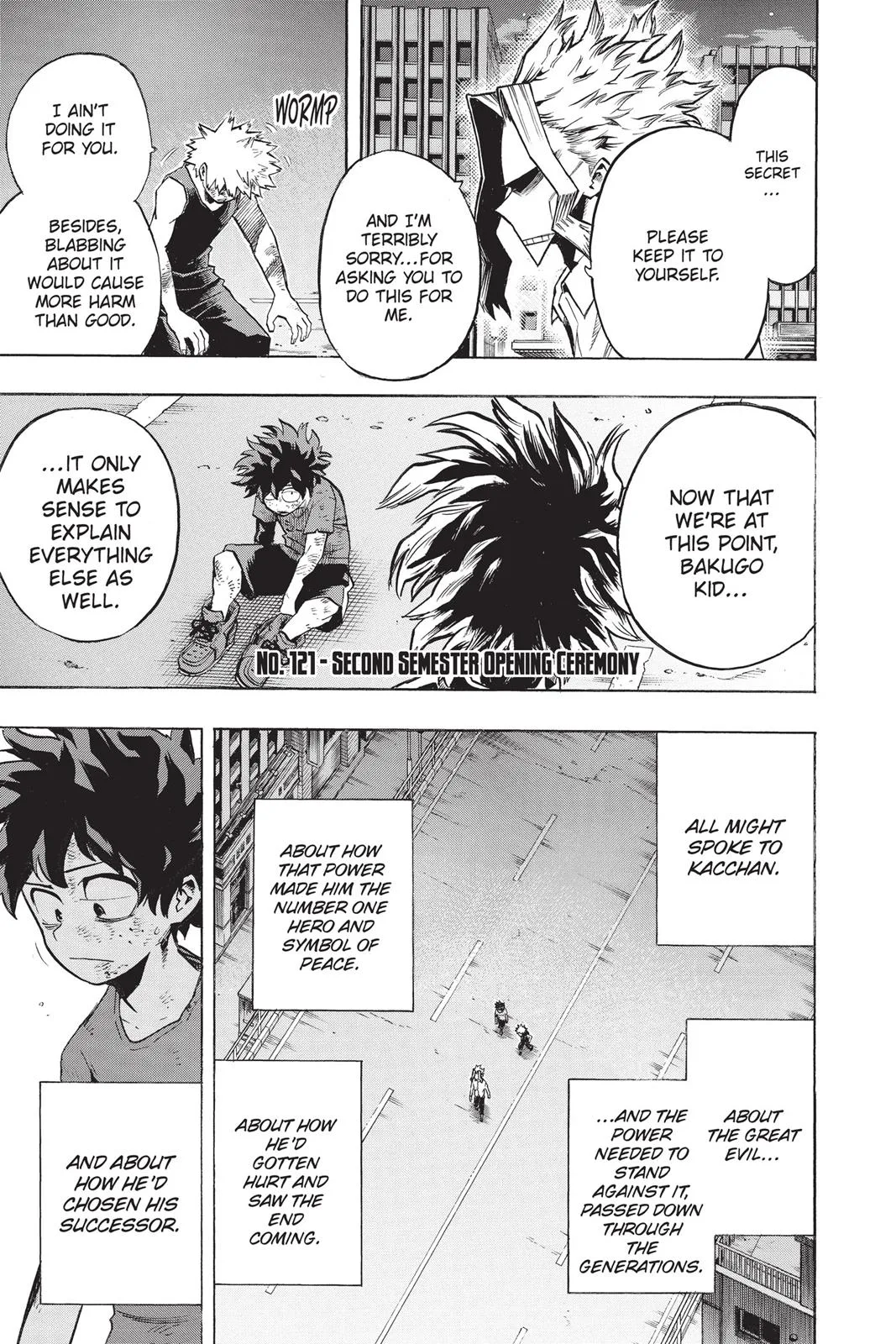 My Hero Academia - Chapter 121 - Page 1
