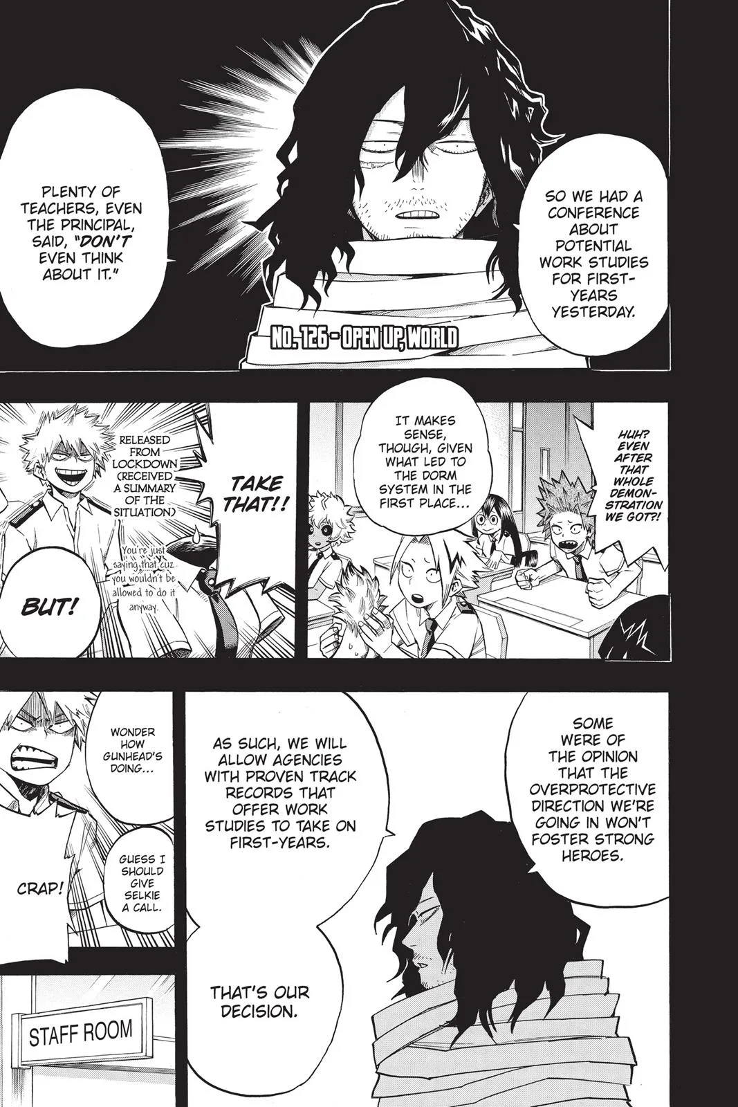 My Hero Academia - Chapter 126 - Page 1