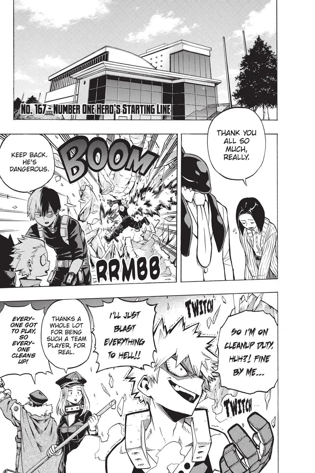 My Hero Academia - Chapter 167 - Page 1
