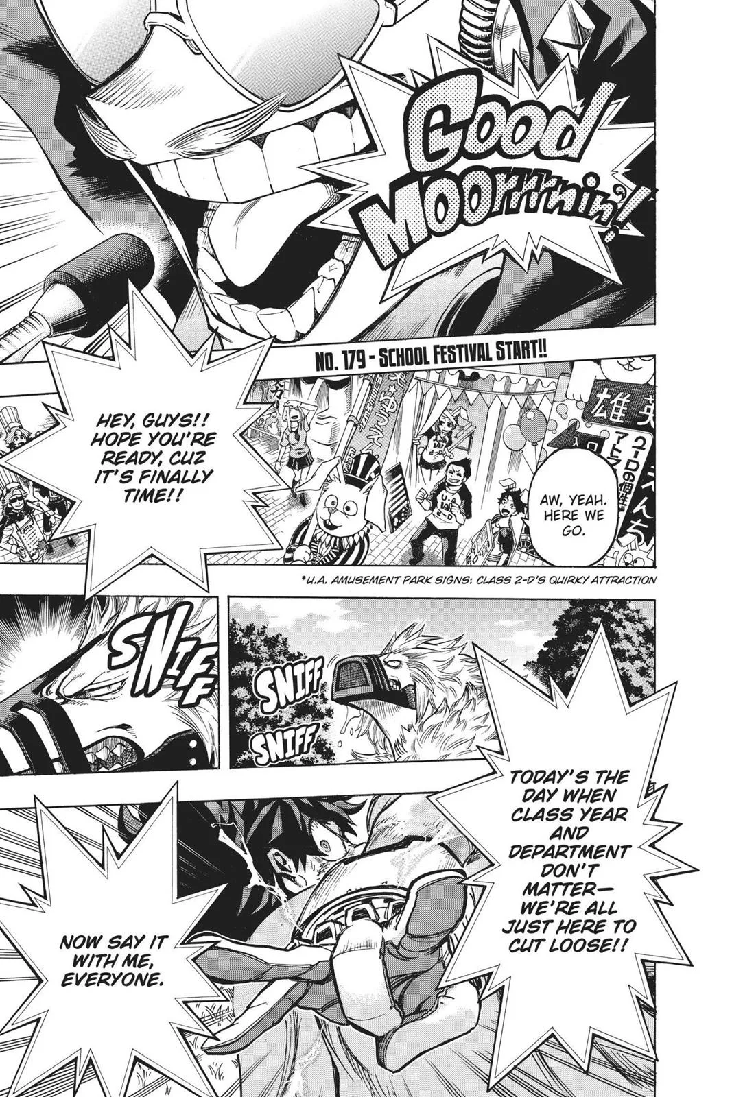 My Hero Academia - Chapter 179 - Page 1