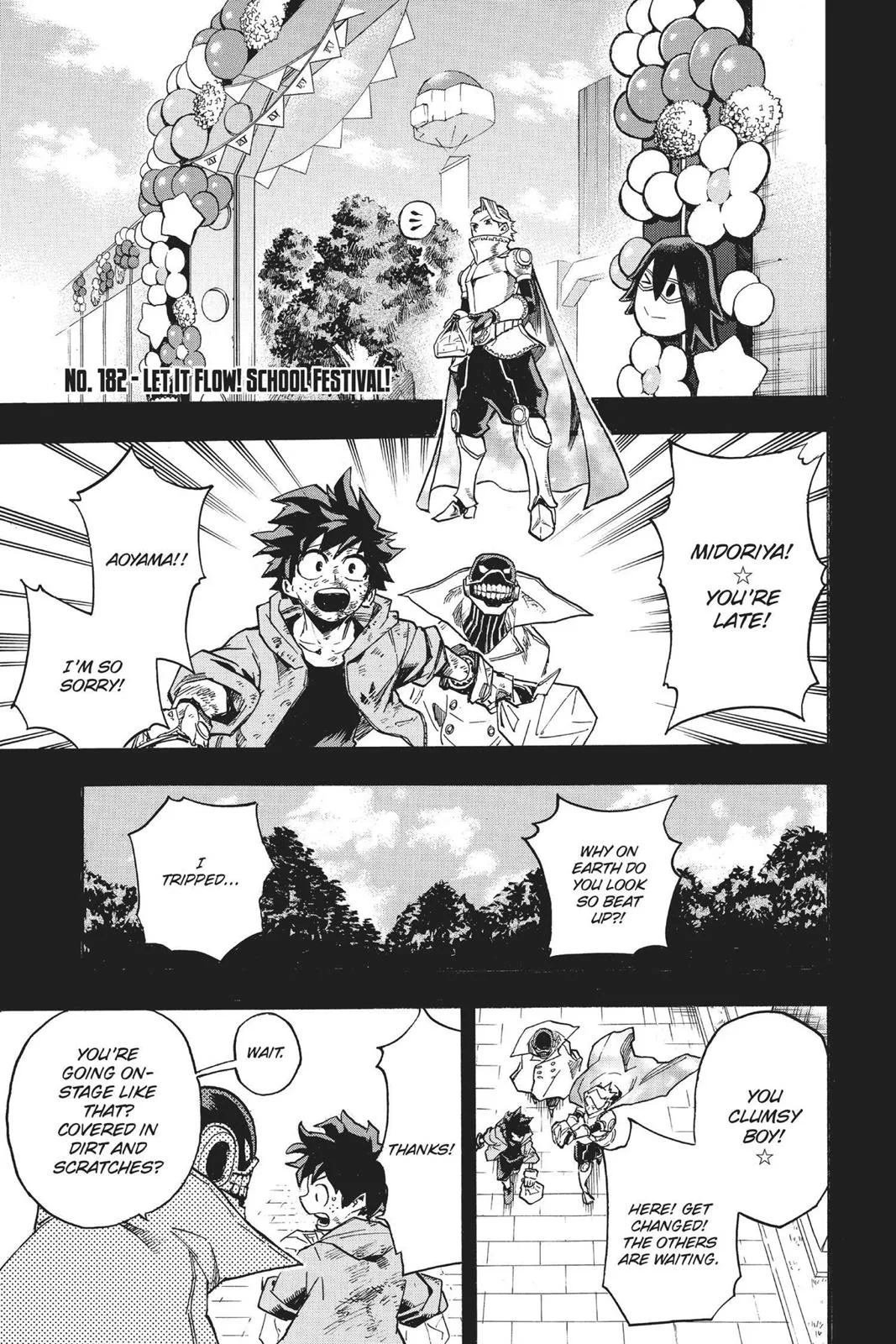 My Hero Academia - Chapter 182 - Page 1