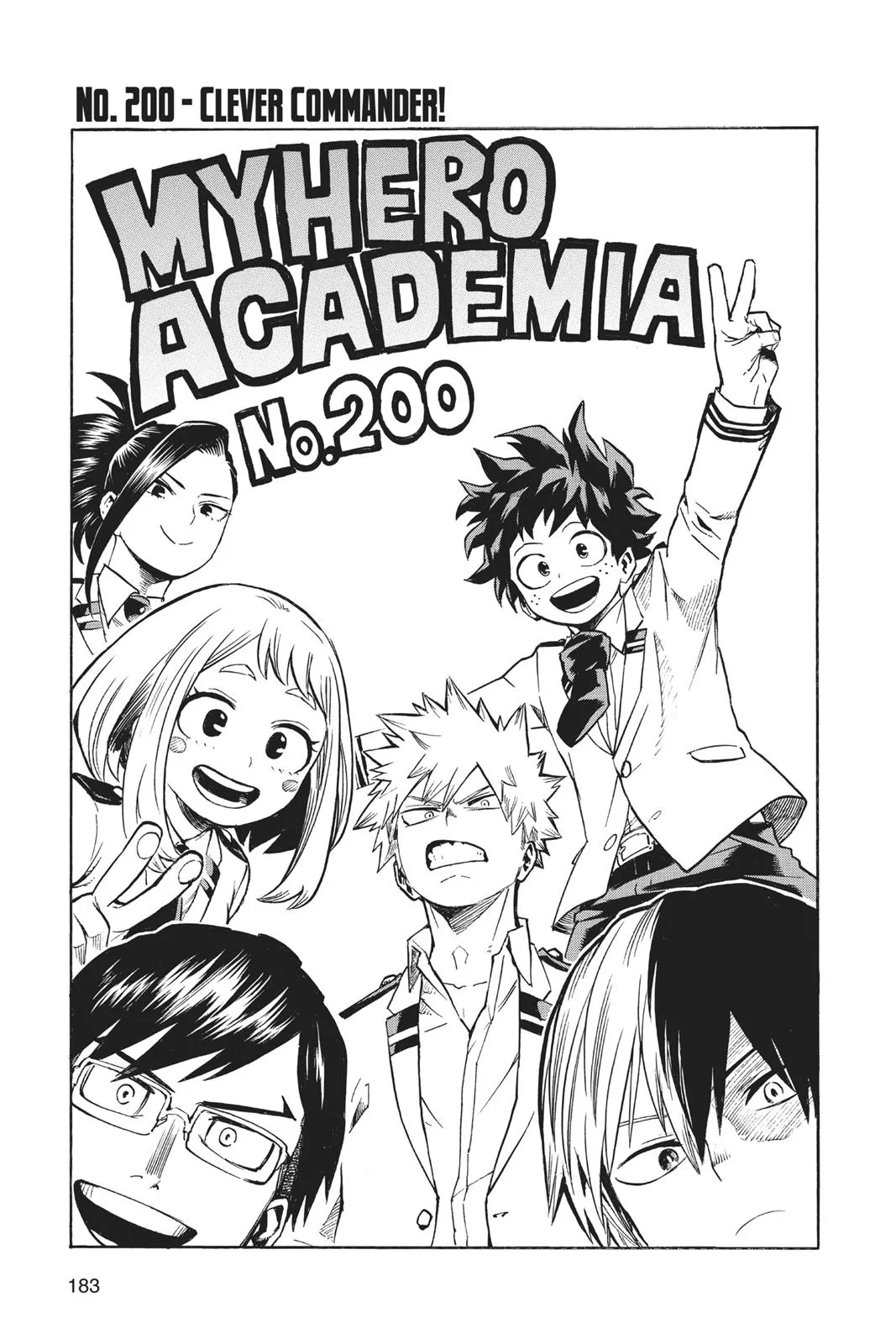 My Hero Academia - Chapter 200 - Page 1