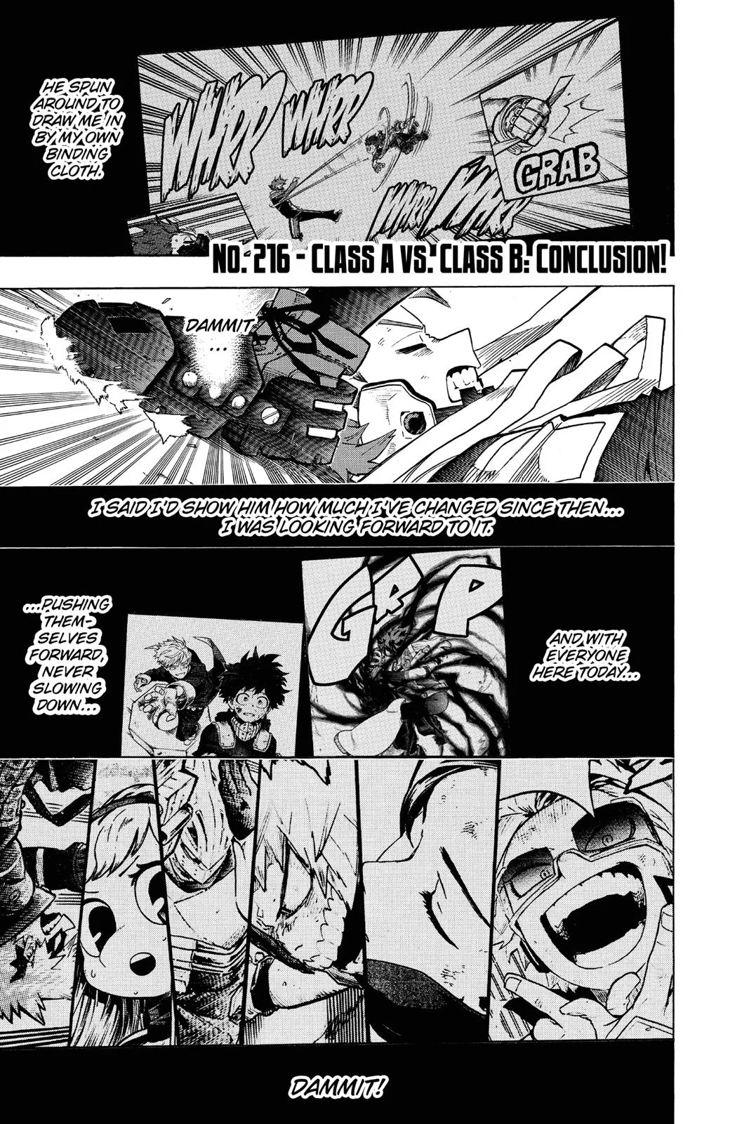 My Hero Academia - Chapter 216 - Page 1