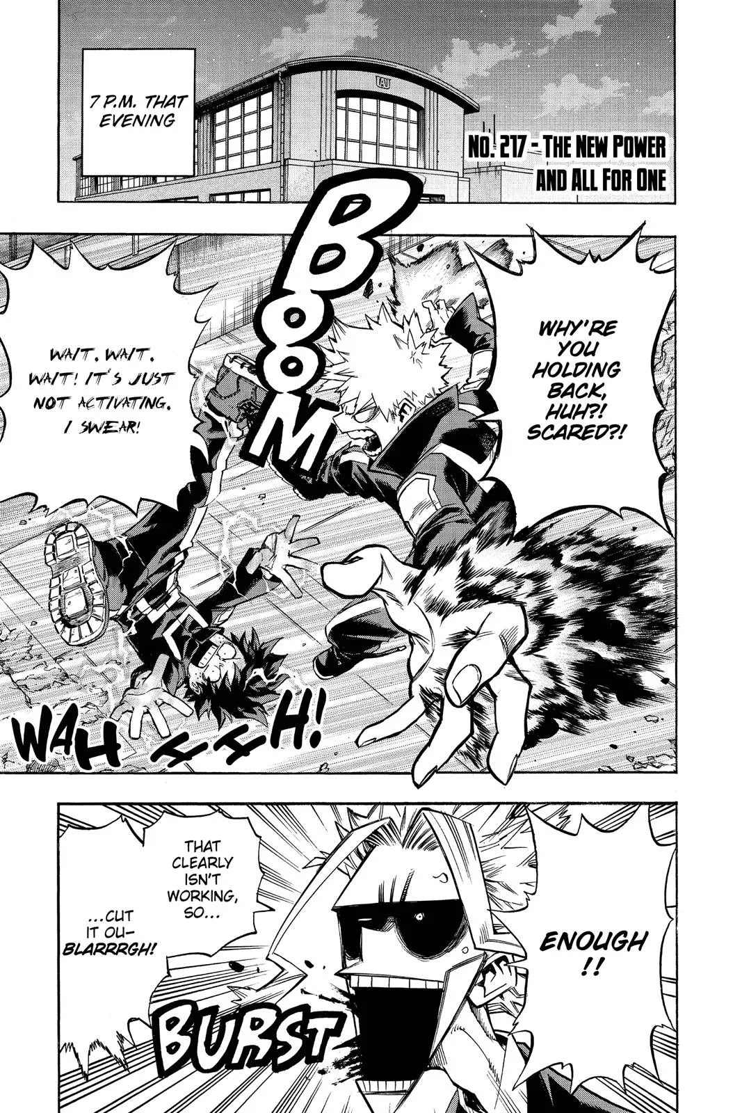 My Hero Academia - Chapter 217 - Page 1
