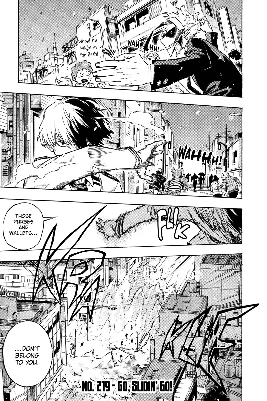 My Hero Academia - Chapter 219 - Page 1