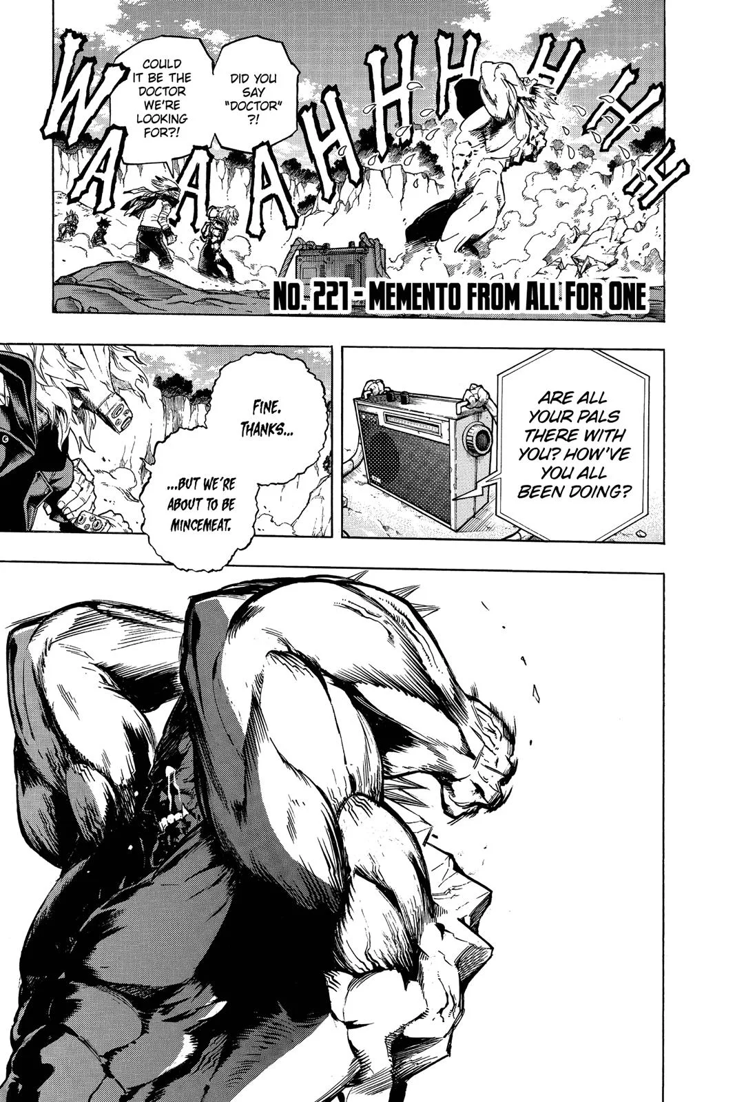 My Hero Academia - Chapter 221 - Page 1