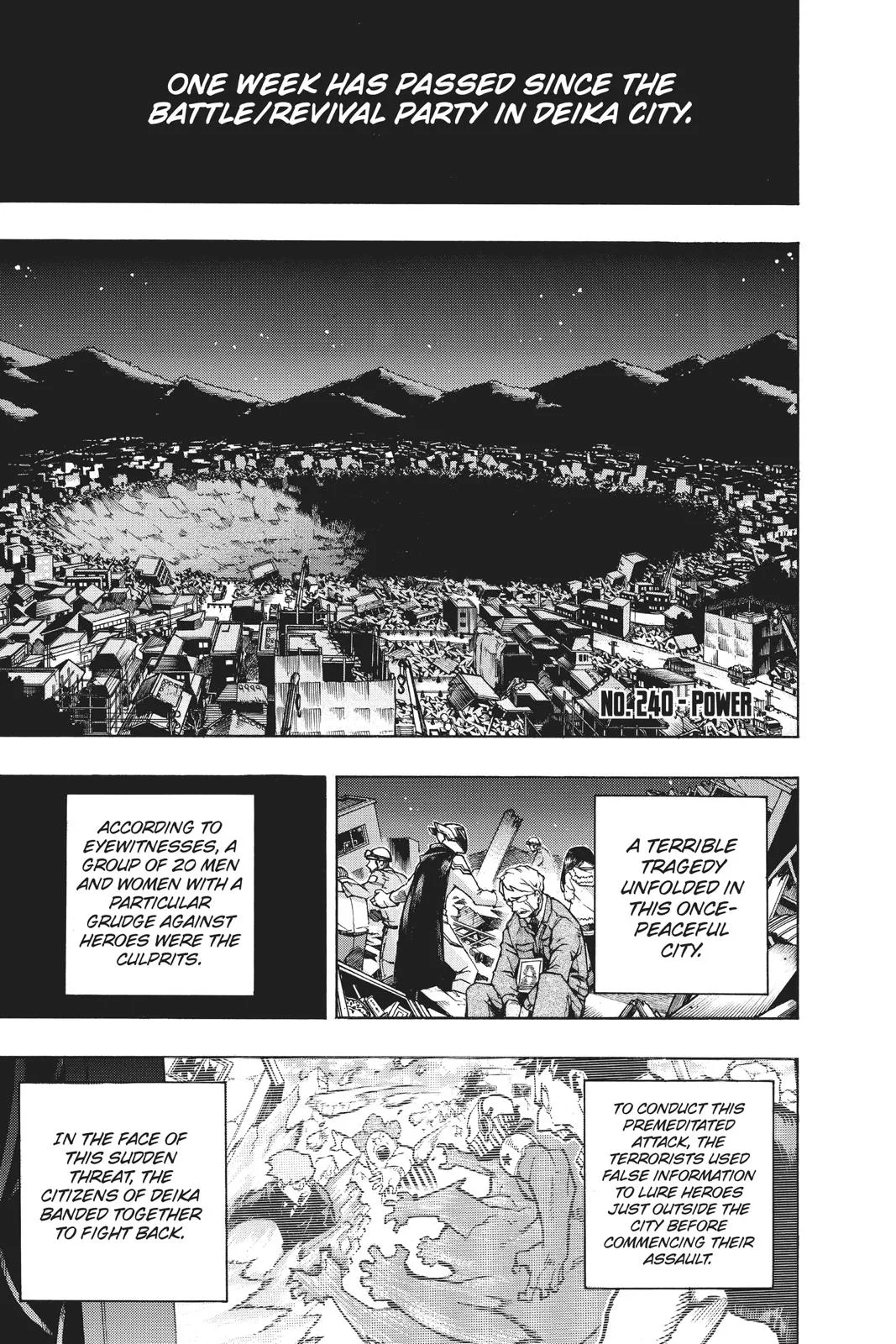 My Hero Academia - Chapter 240 - Page 1