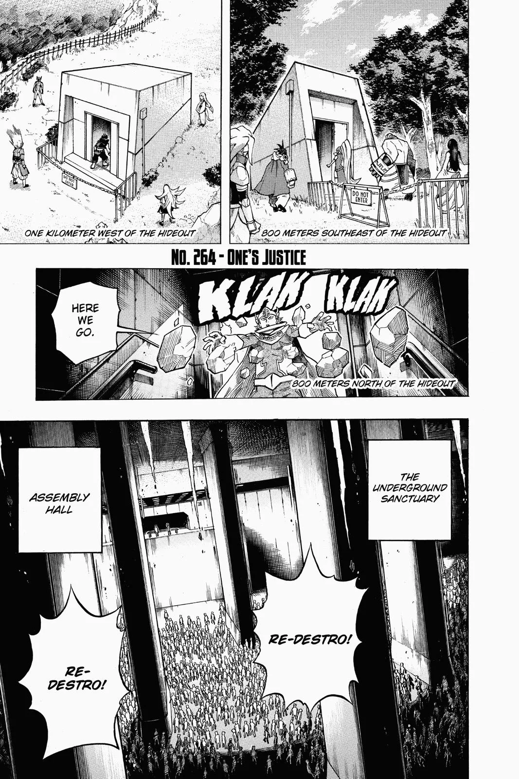 My Hero Academia - Chapter 264 - Page 1