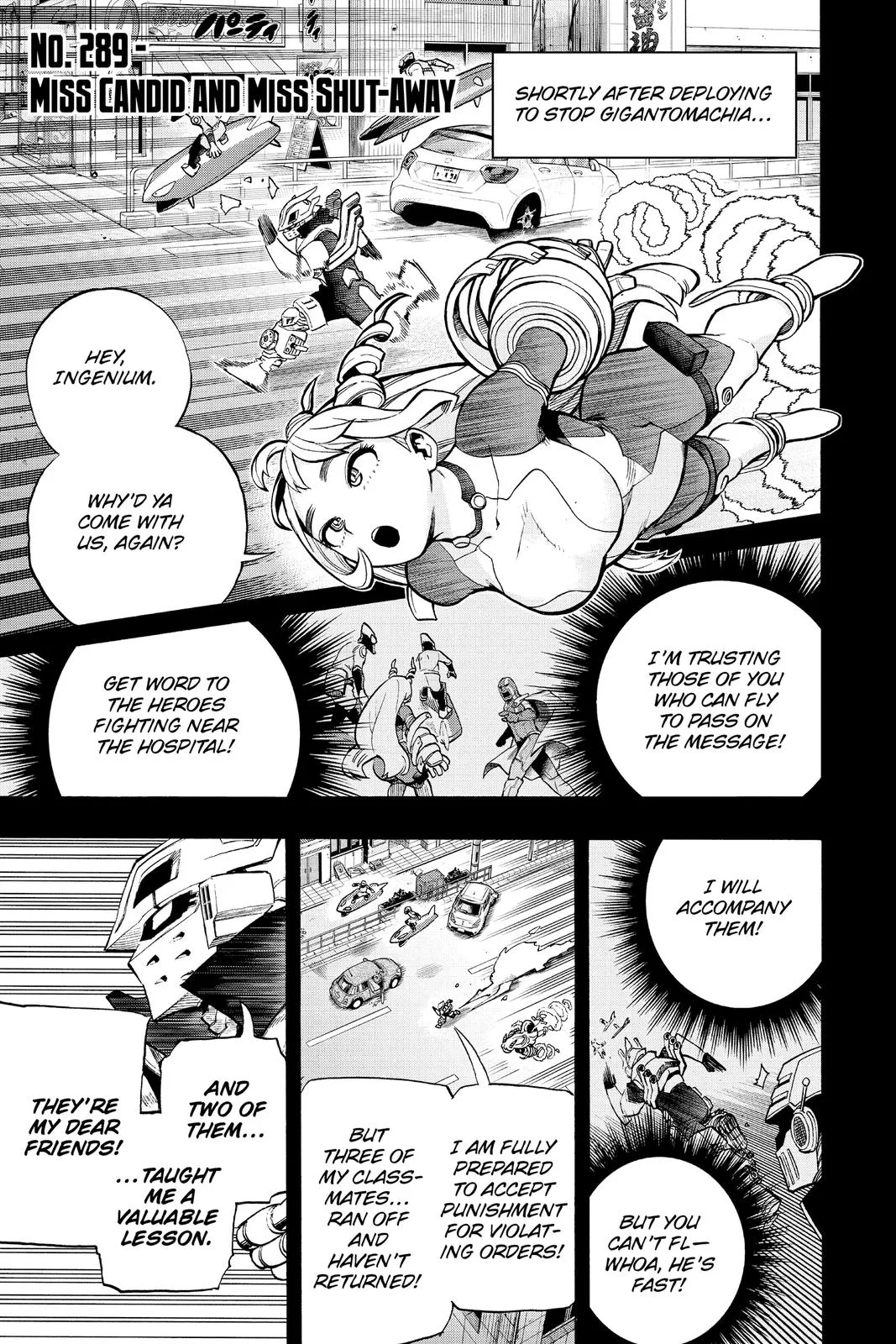 My Hero Academia - Chapter 289 - Page 1