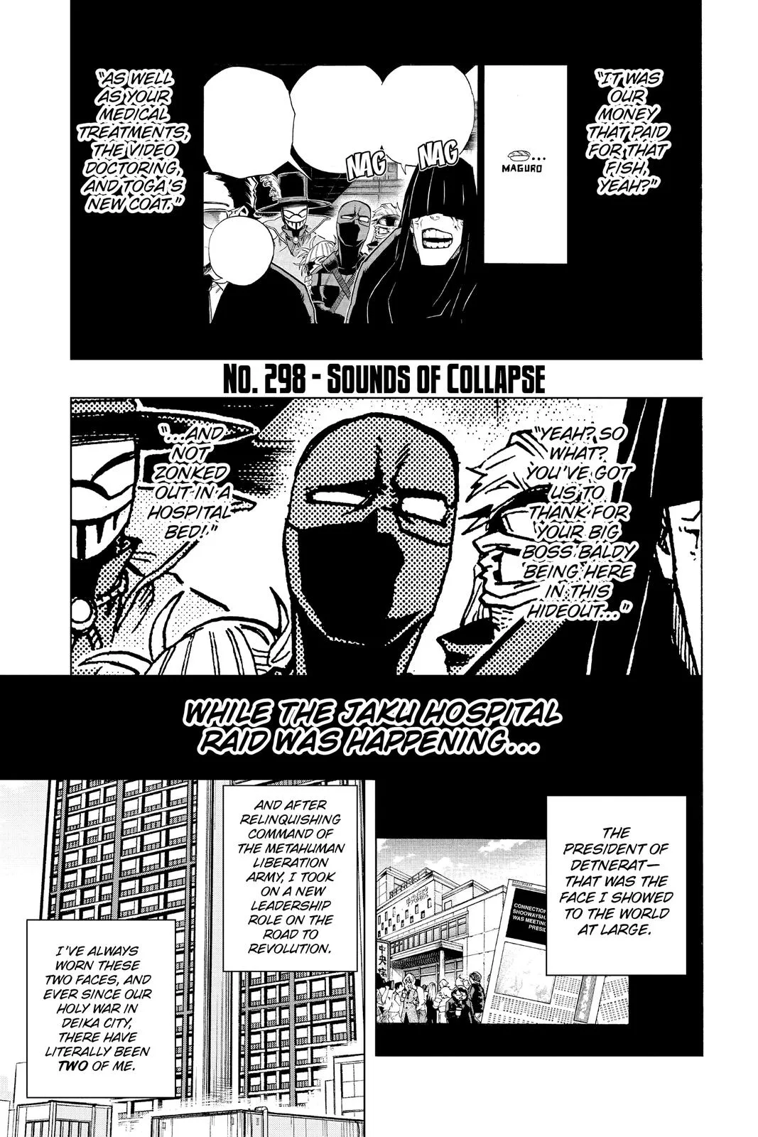 My Hero Academia - Chapter 298 - Page 1