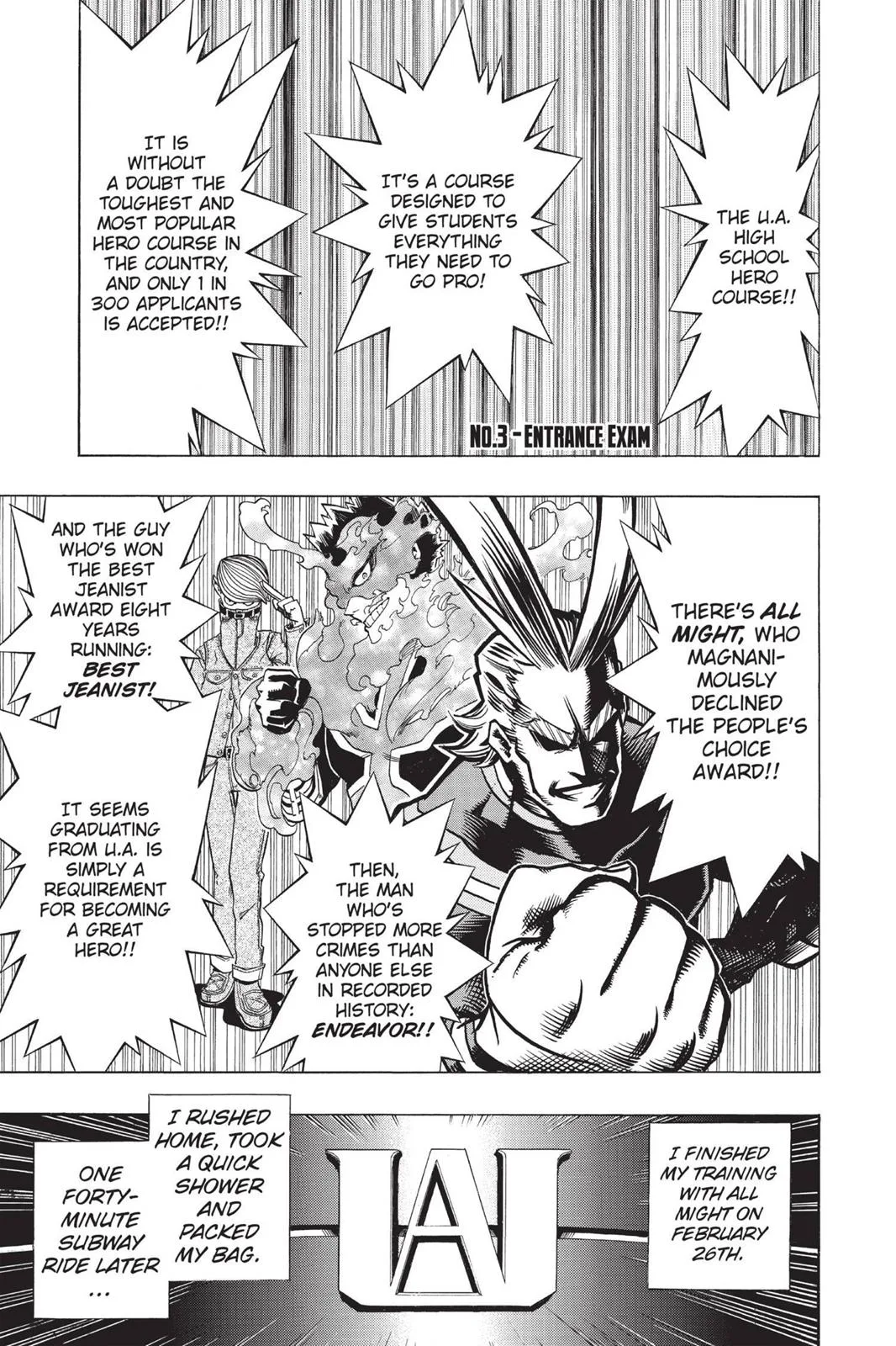 My Hero Academia - Chapter 3 - Page 1