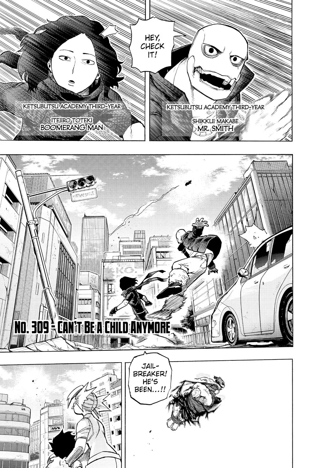 My Hero Academia - Chapter 309 - Page 1