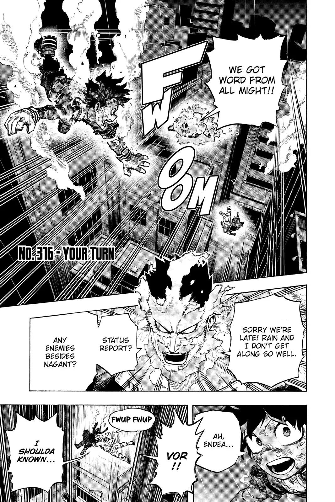 My Hero Academia - Chapter 316 - Page 1