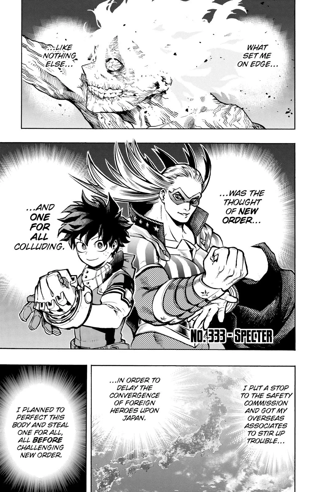 My Hero Academia - Chapter 333 - Page 1