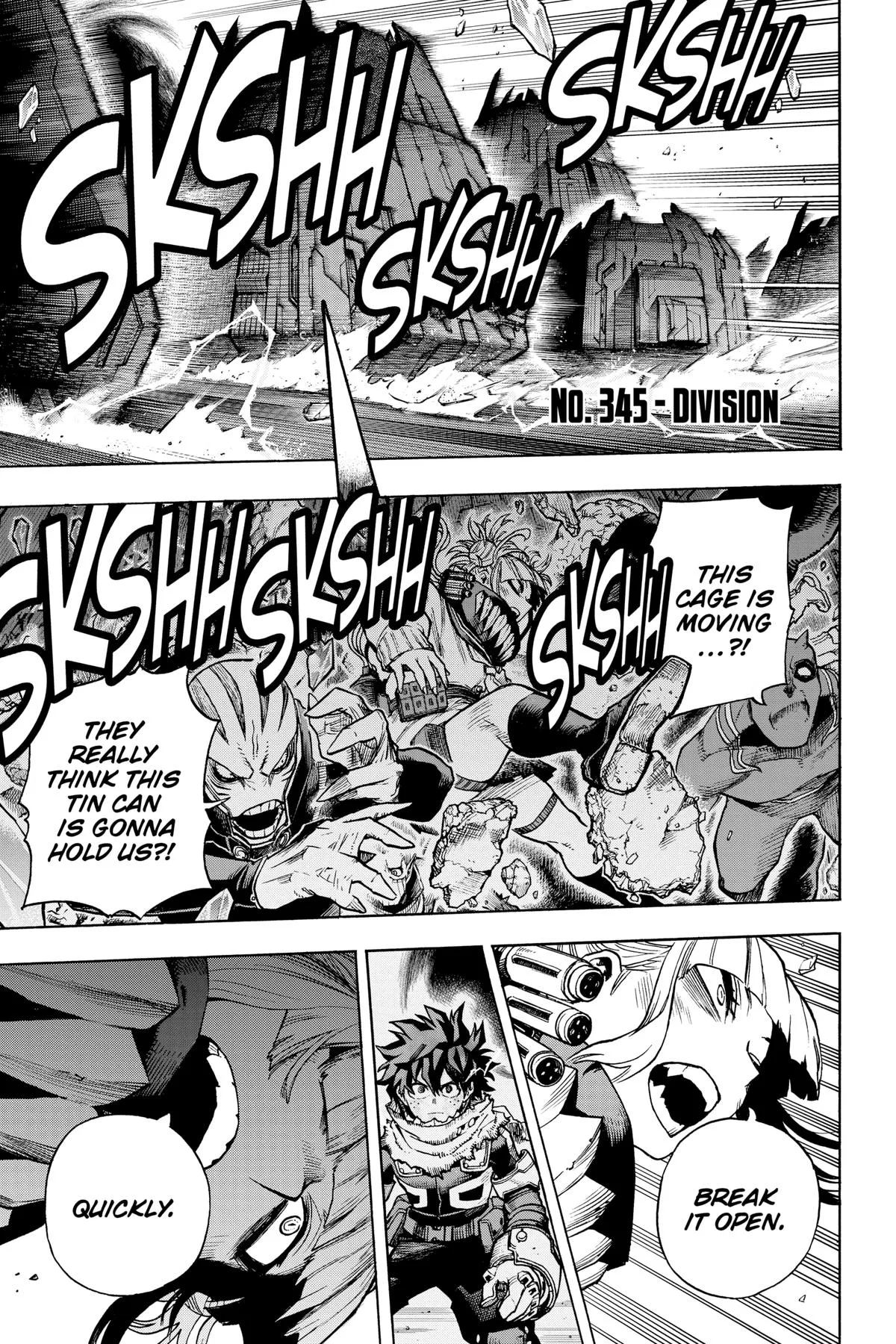My Hero Academia - Chapter 345 - Page 1