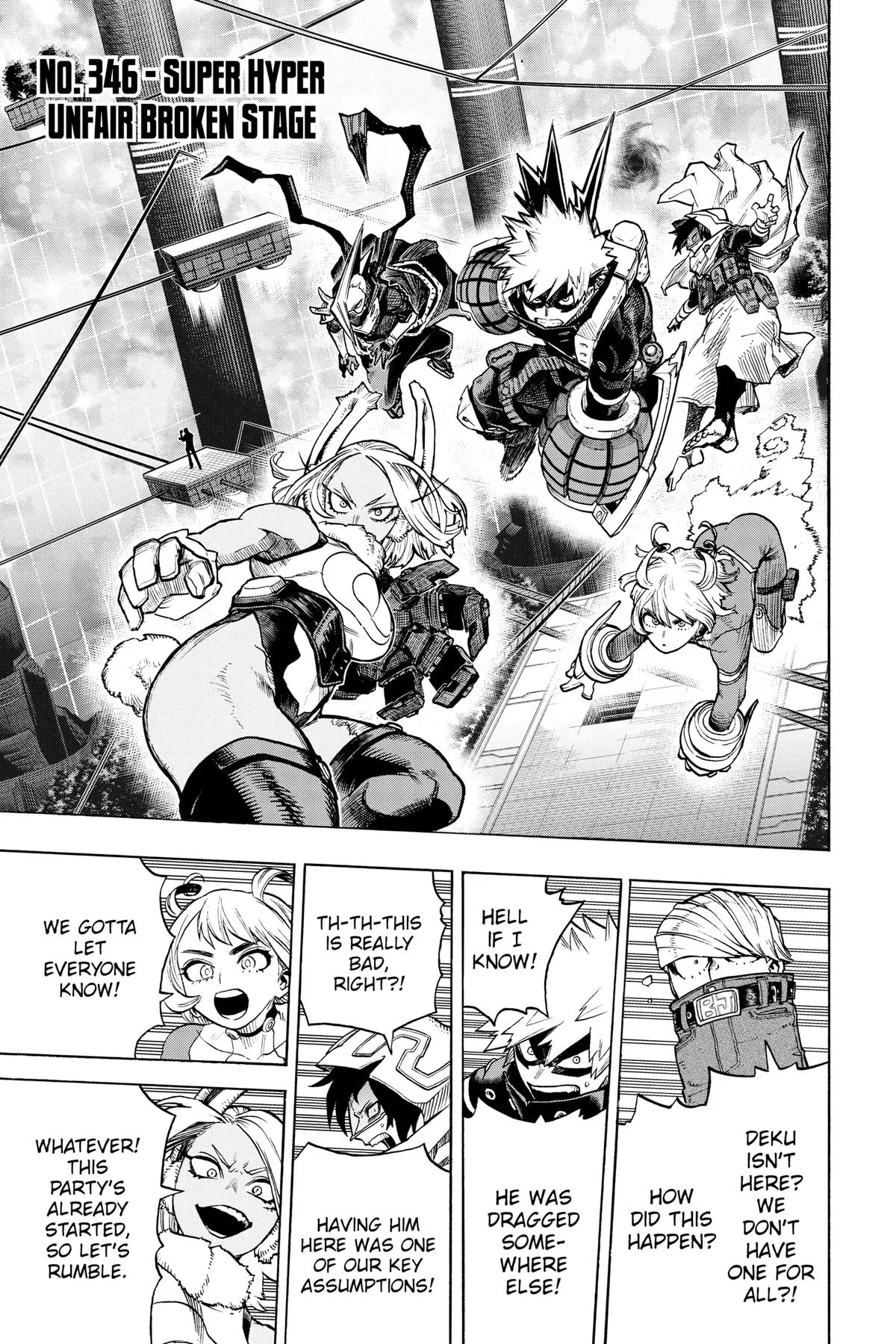 My Hero Academia - Chapter 346 - Page 1