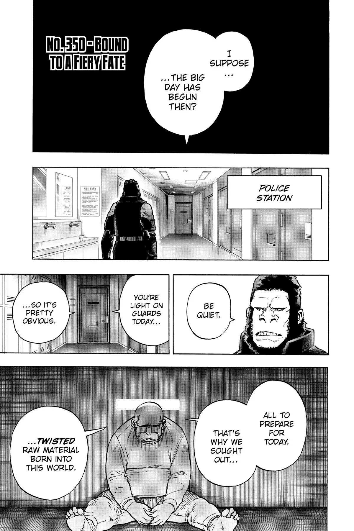 My Hero Academia - Chapter 350 - Page 1