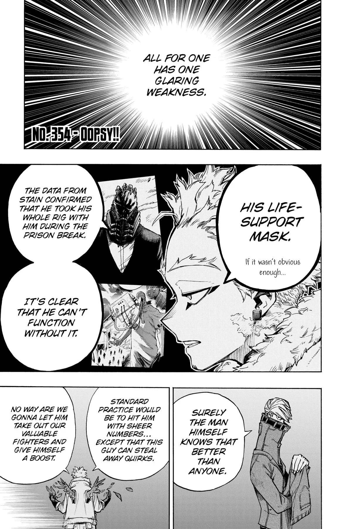 My Hero Academia - Chapter 354 - Page 1