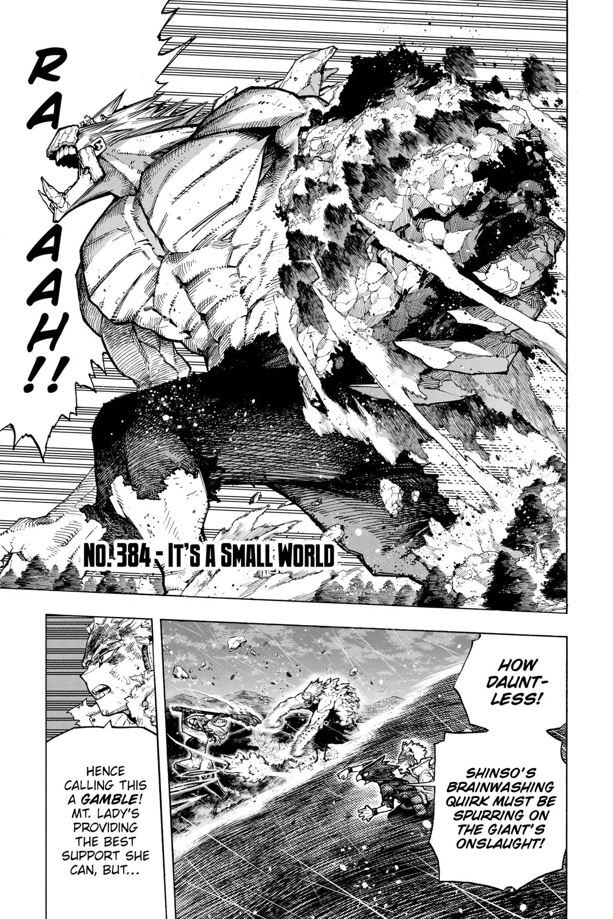 My Hero Academia - Chapter 384 - Page 1