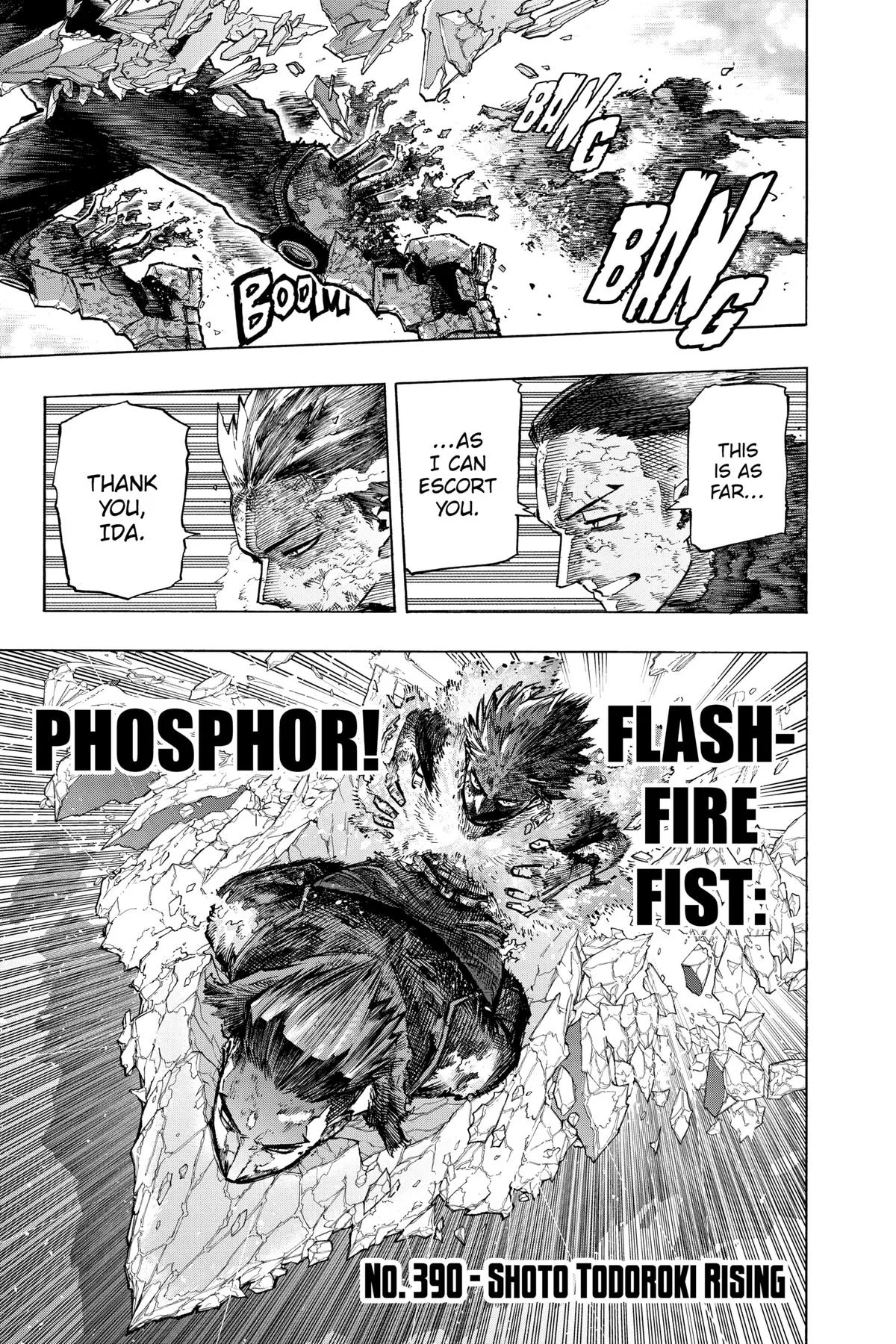 My Hero Academia - Chapter 390 - Page 1