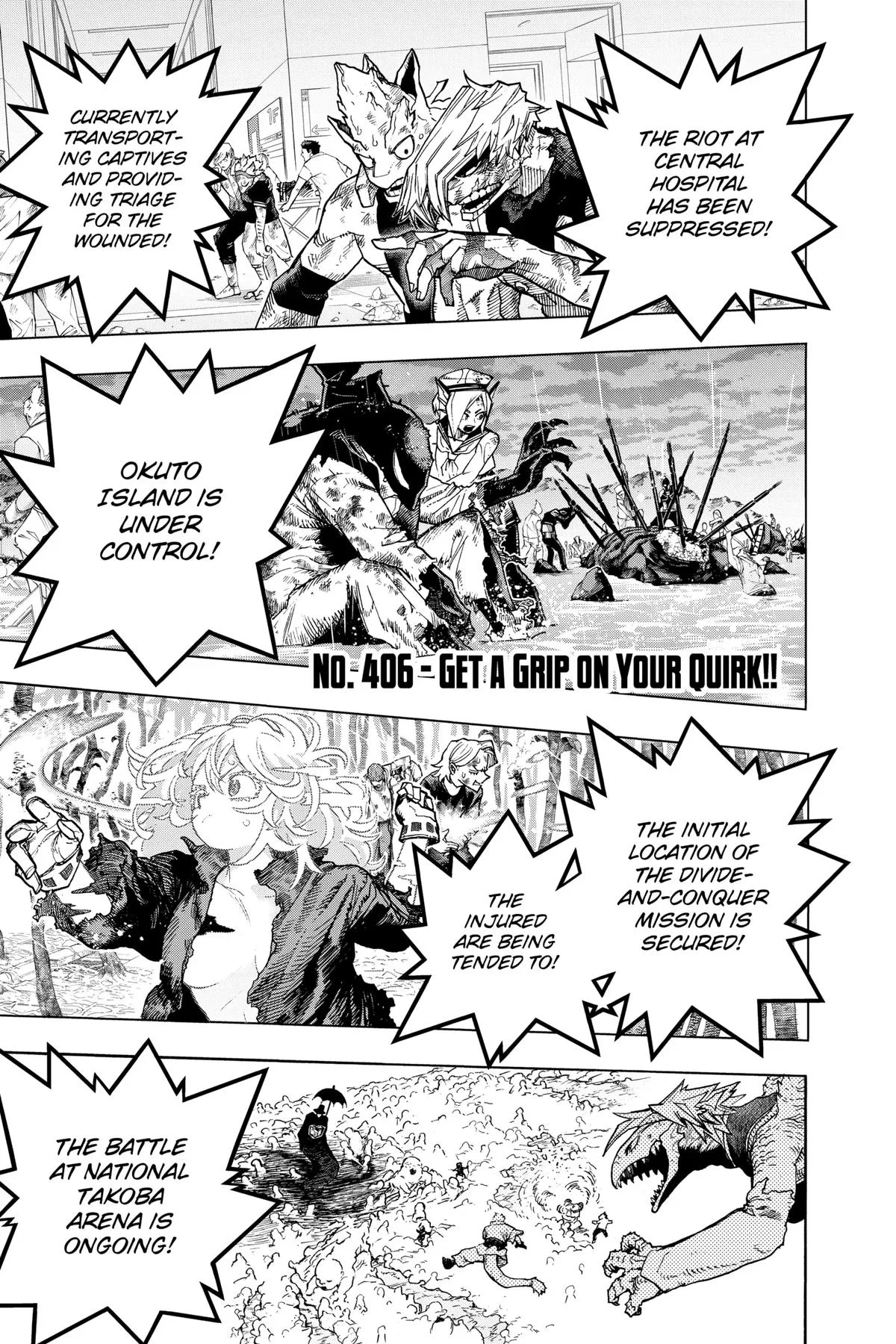 My Hero Academia - Chapter 406 - Page 1
