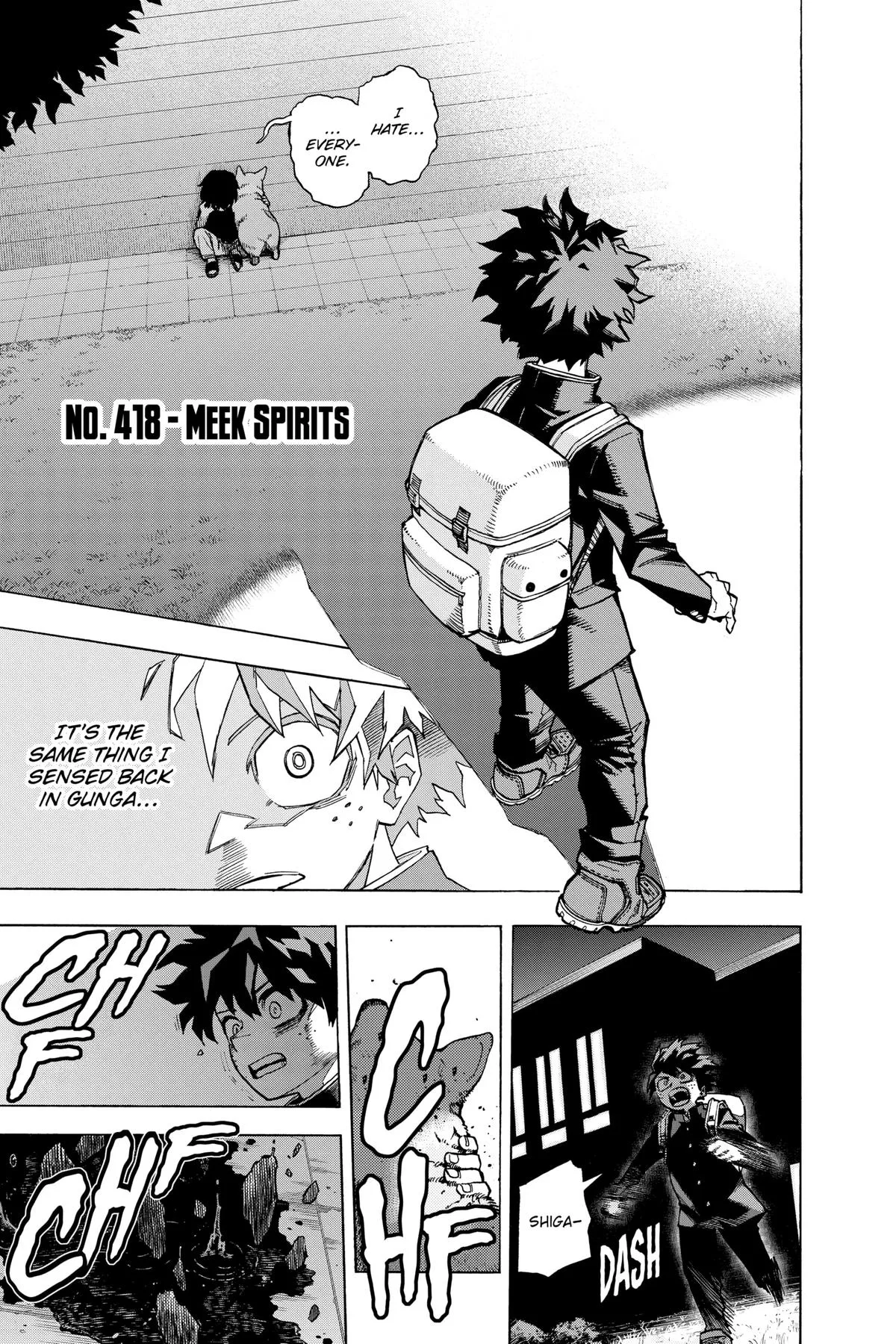 My Hero Academia - Chapter 418 - Page 1