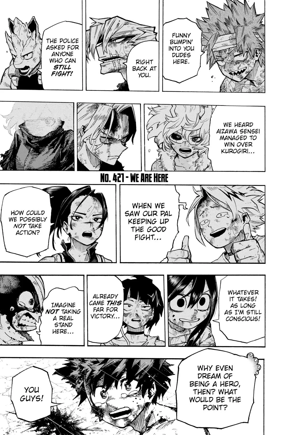 My Hero Academia - Chapter 421 - Page 1