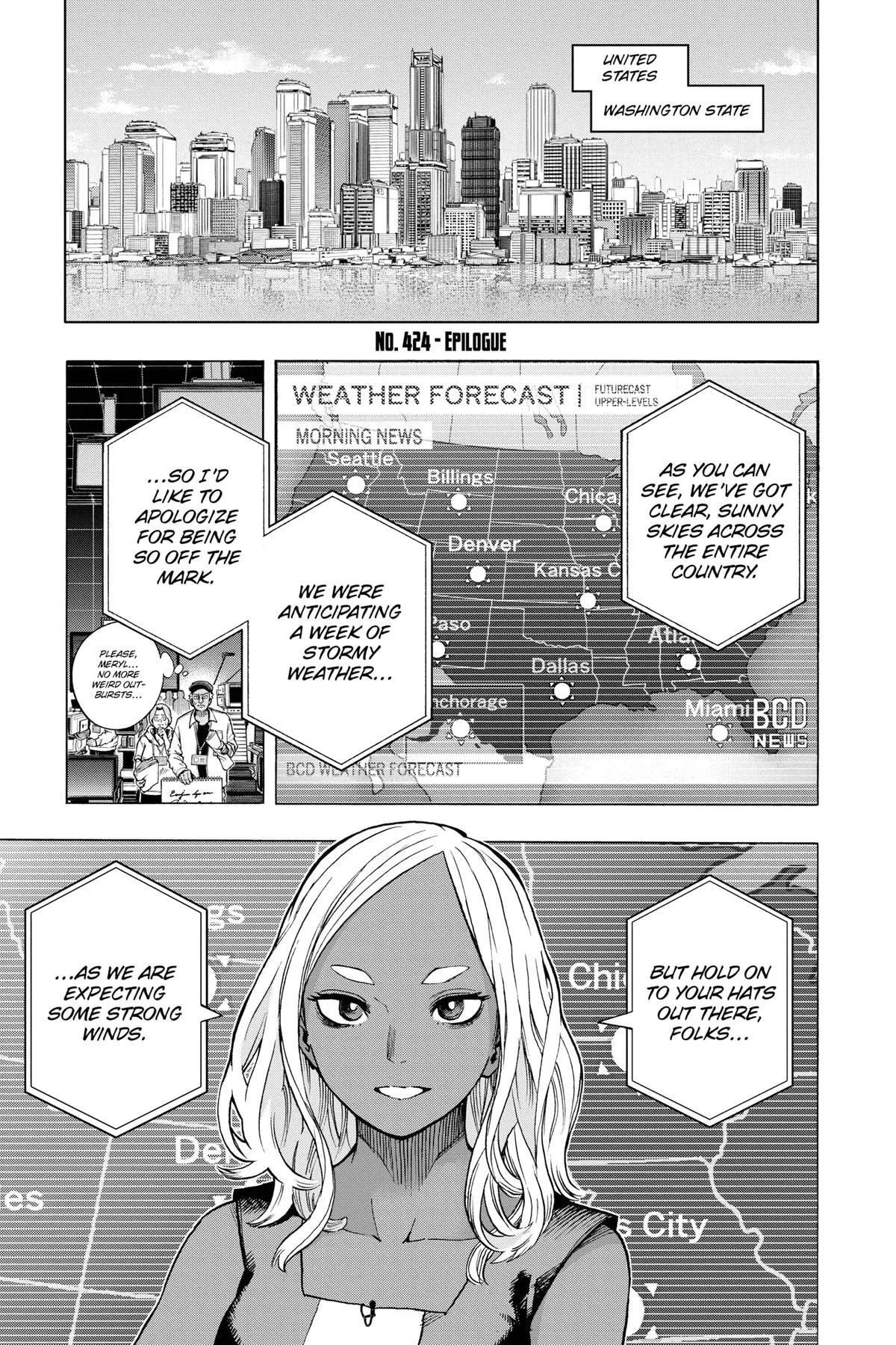 My Hero Academia - Chapter 424 - Page 1