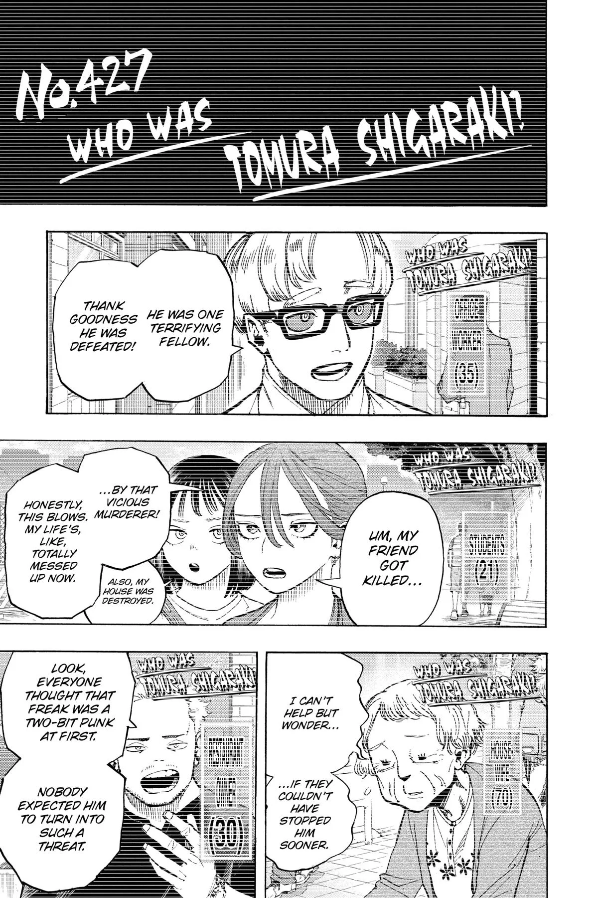 My Hero Academia - Chapter 427 - Page 1
