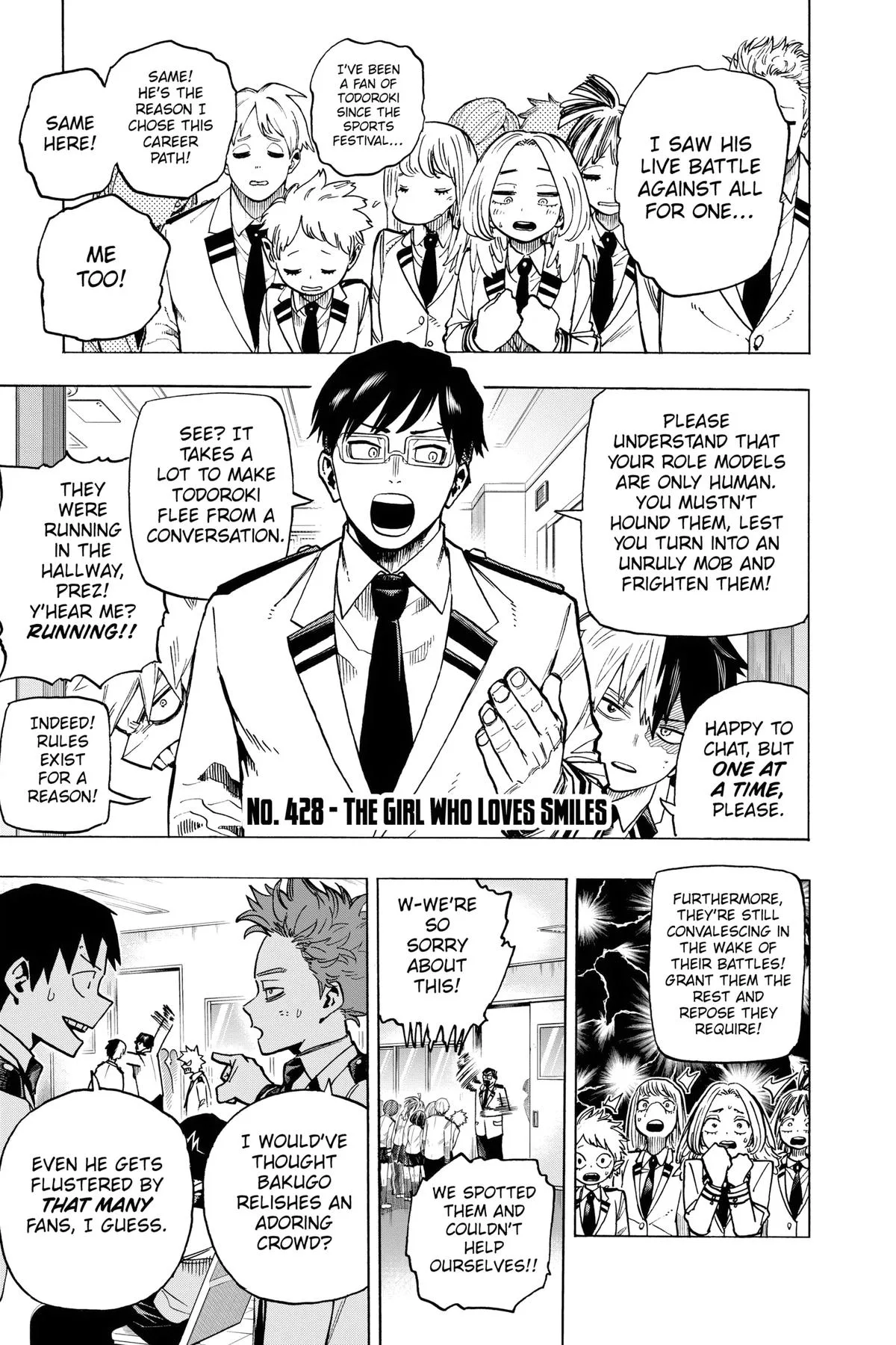 My Hero Academia - Chapter 428 - Page 1