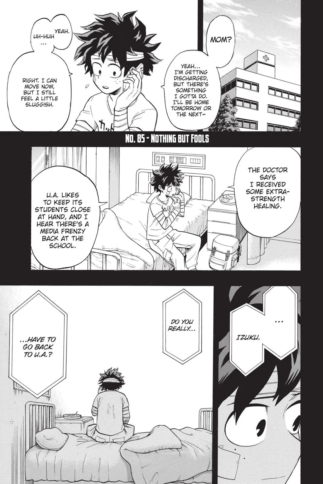 My Hero Academia - Chapter 85 - Page 1