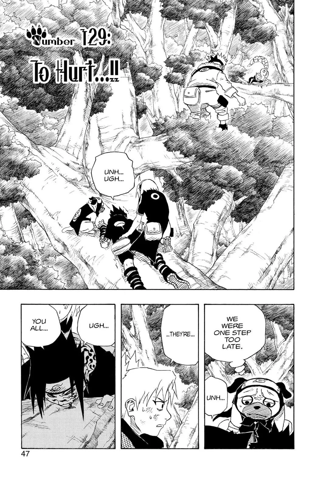 Naruto - Chapter 129 - Page 1