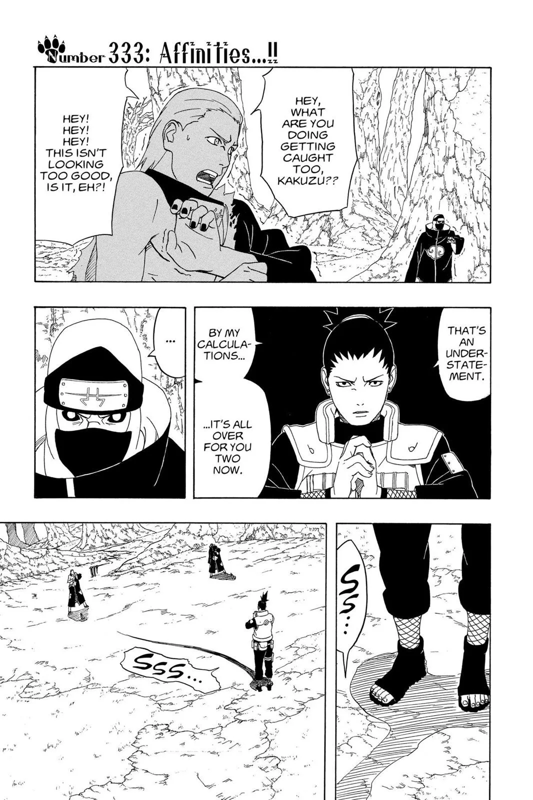 Naruto - Chapter 333 - Page 1
