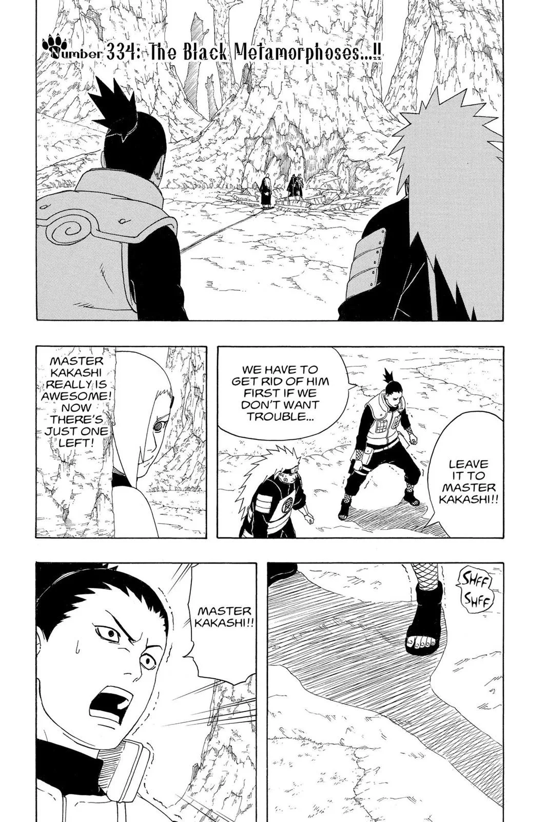 Naruto - Chapter 334 - Page 1