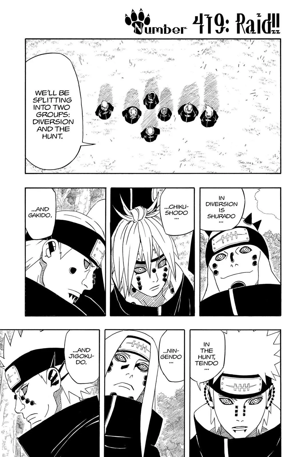 Naruto - Chapter 419 - Page 1