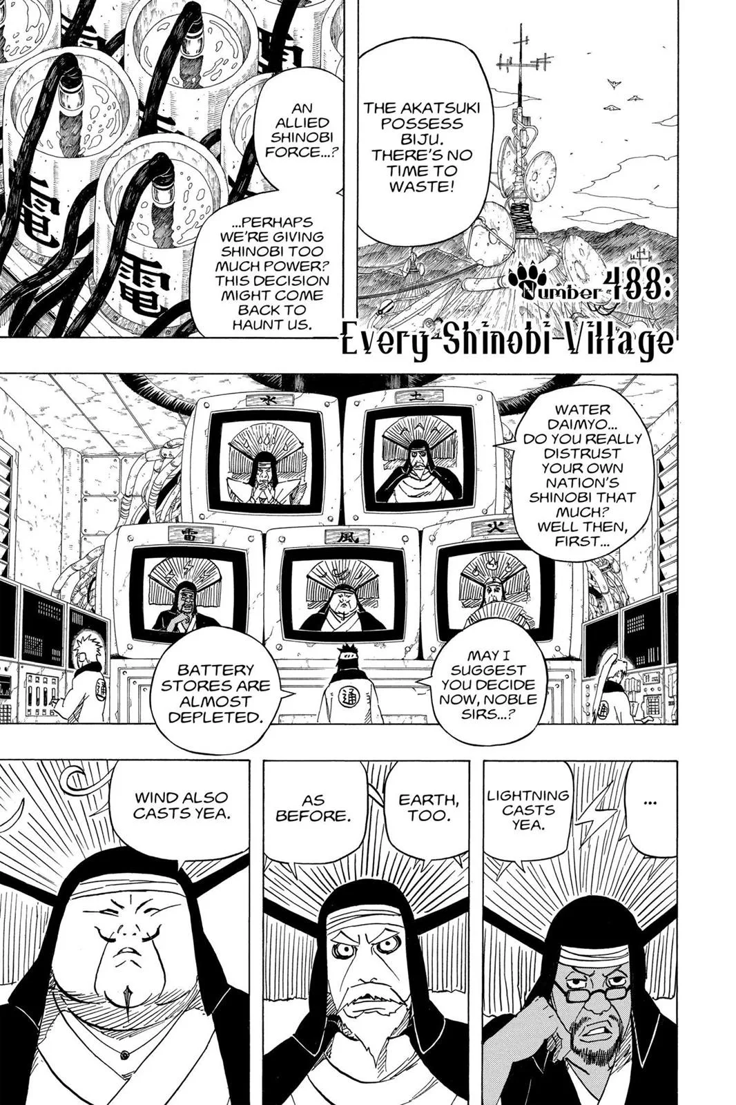 Naruto - Chapter 488 - Page 1